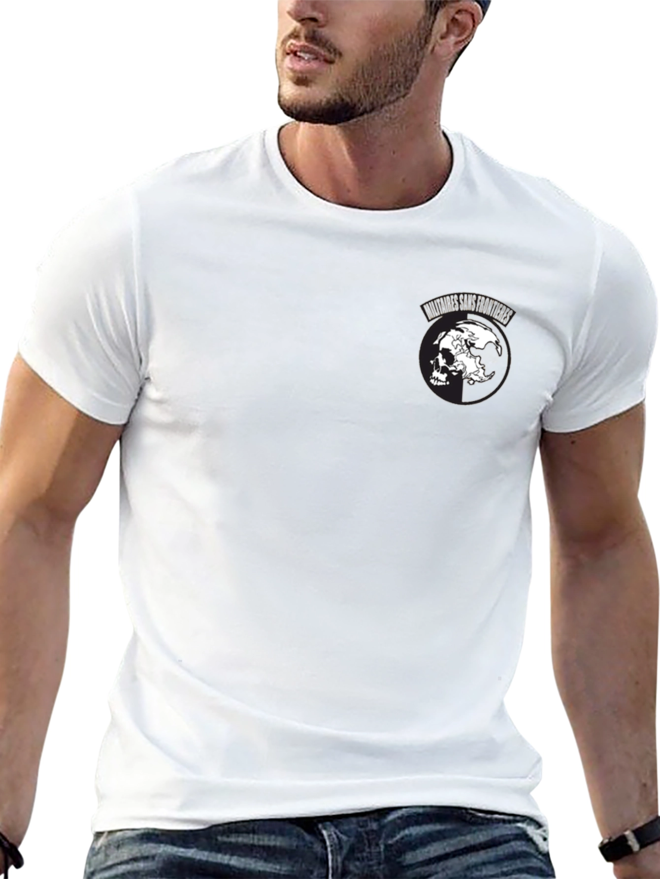 Skull Graphic Black T-Shirt