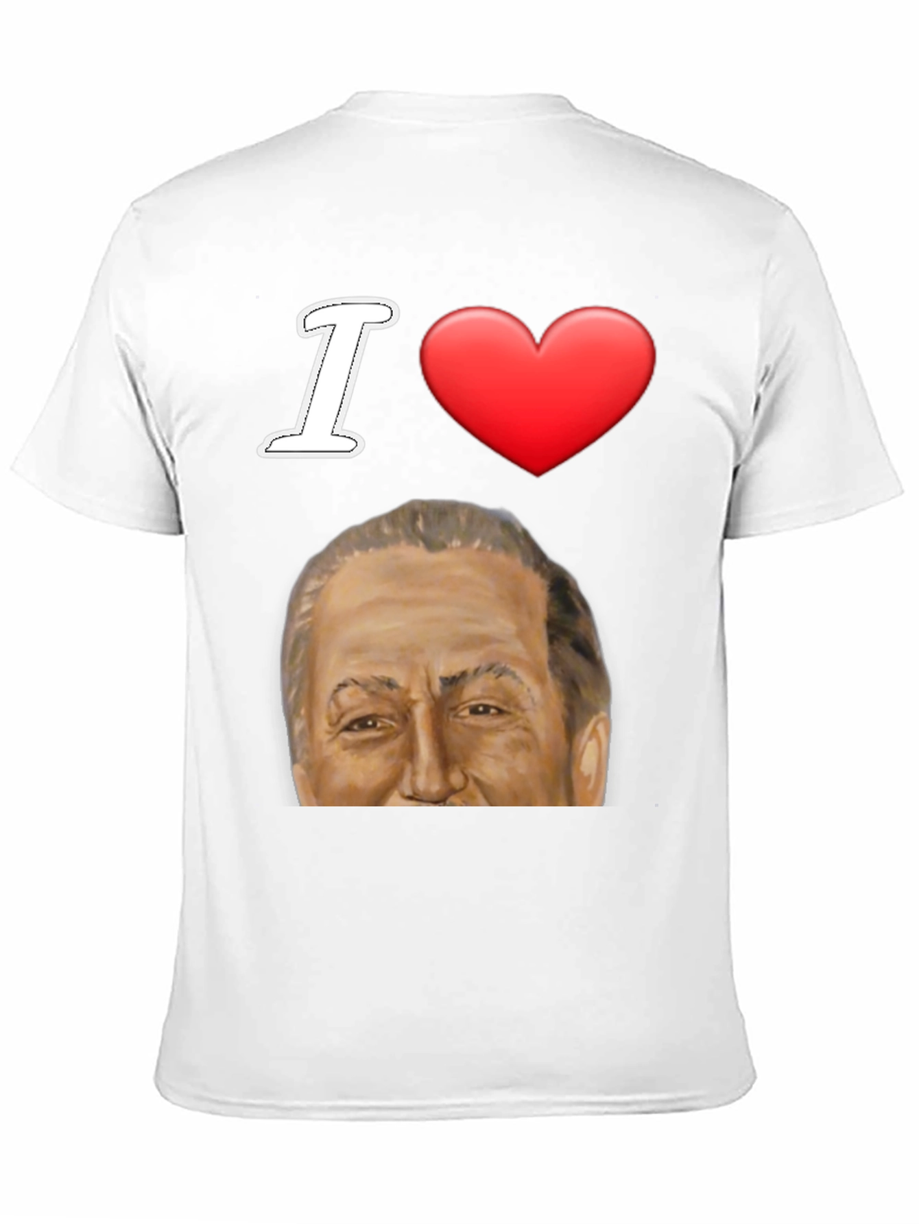 I Heart Silvio Berlusconi T-Shirt Black Graphic Tee