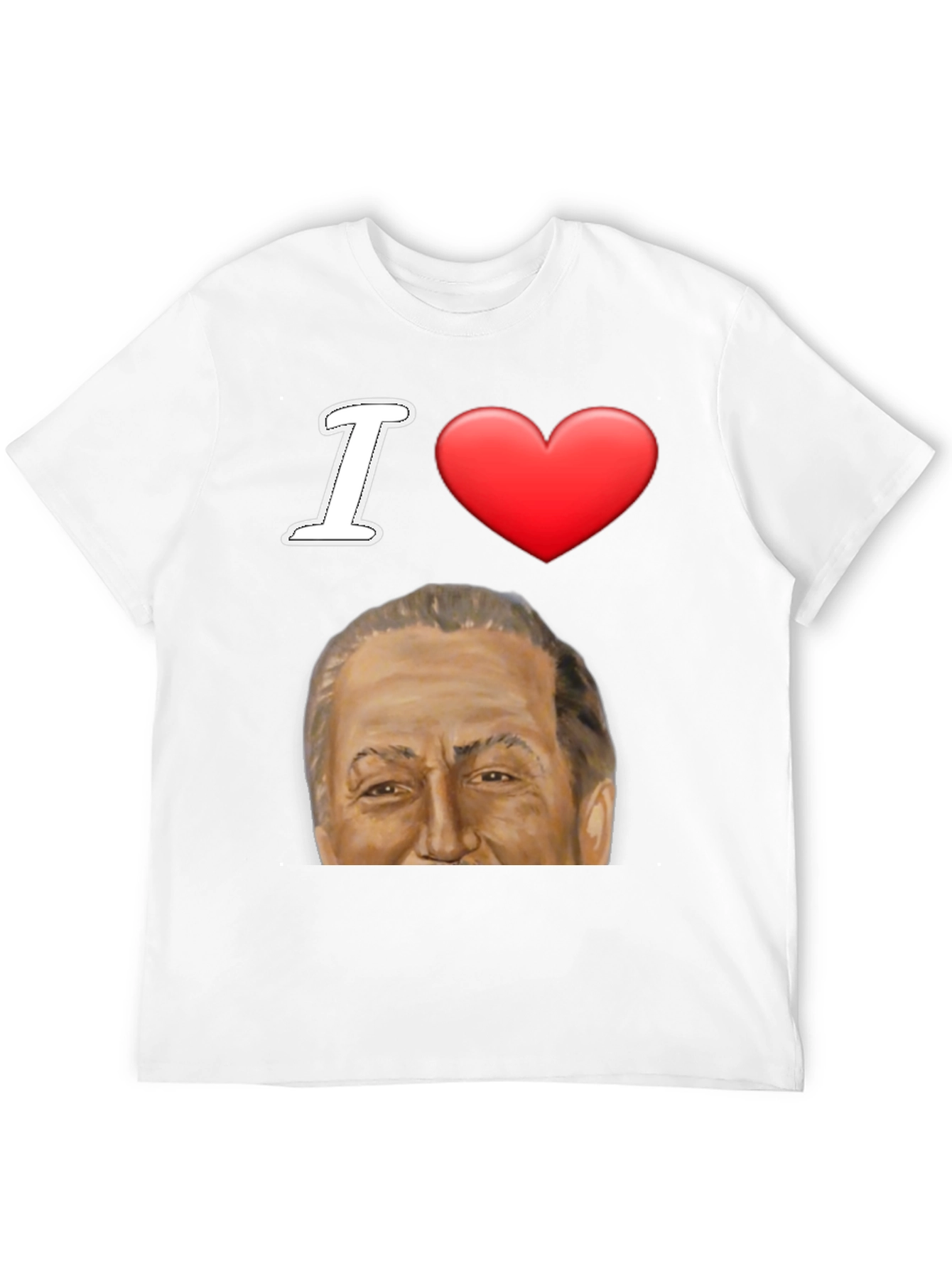 I Heart Silvio Berlusconi T-Shirt Black Graphic Tee