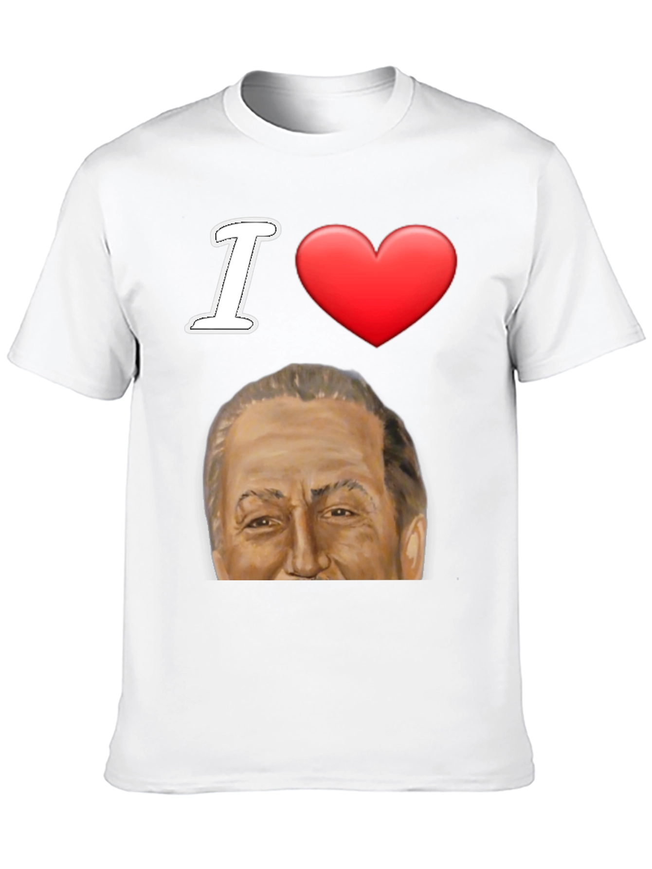 I Heart Silvio Berlusconi T-Shirt Black Graphic Tee