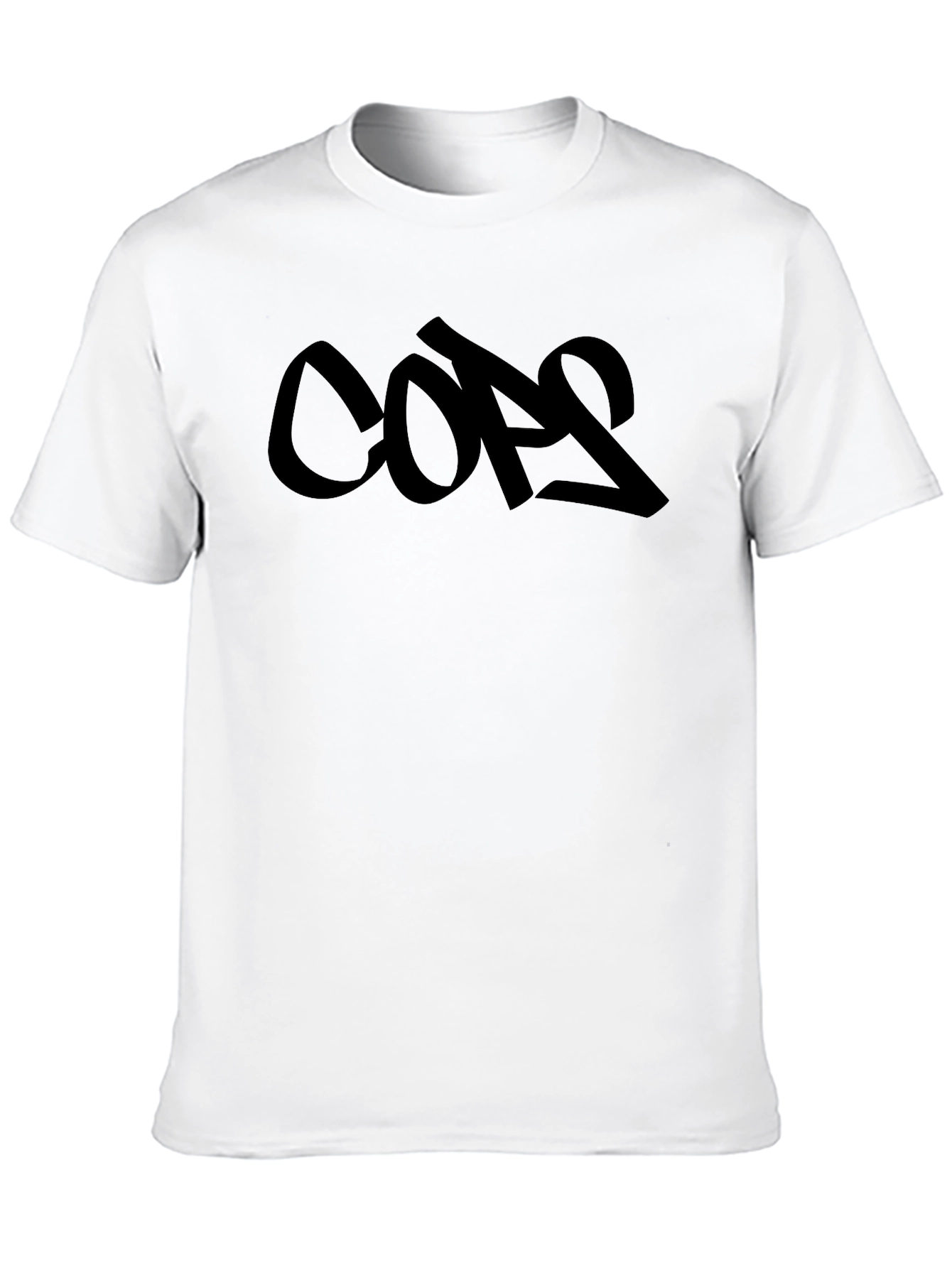 Bold Graphic Black Tee