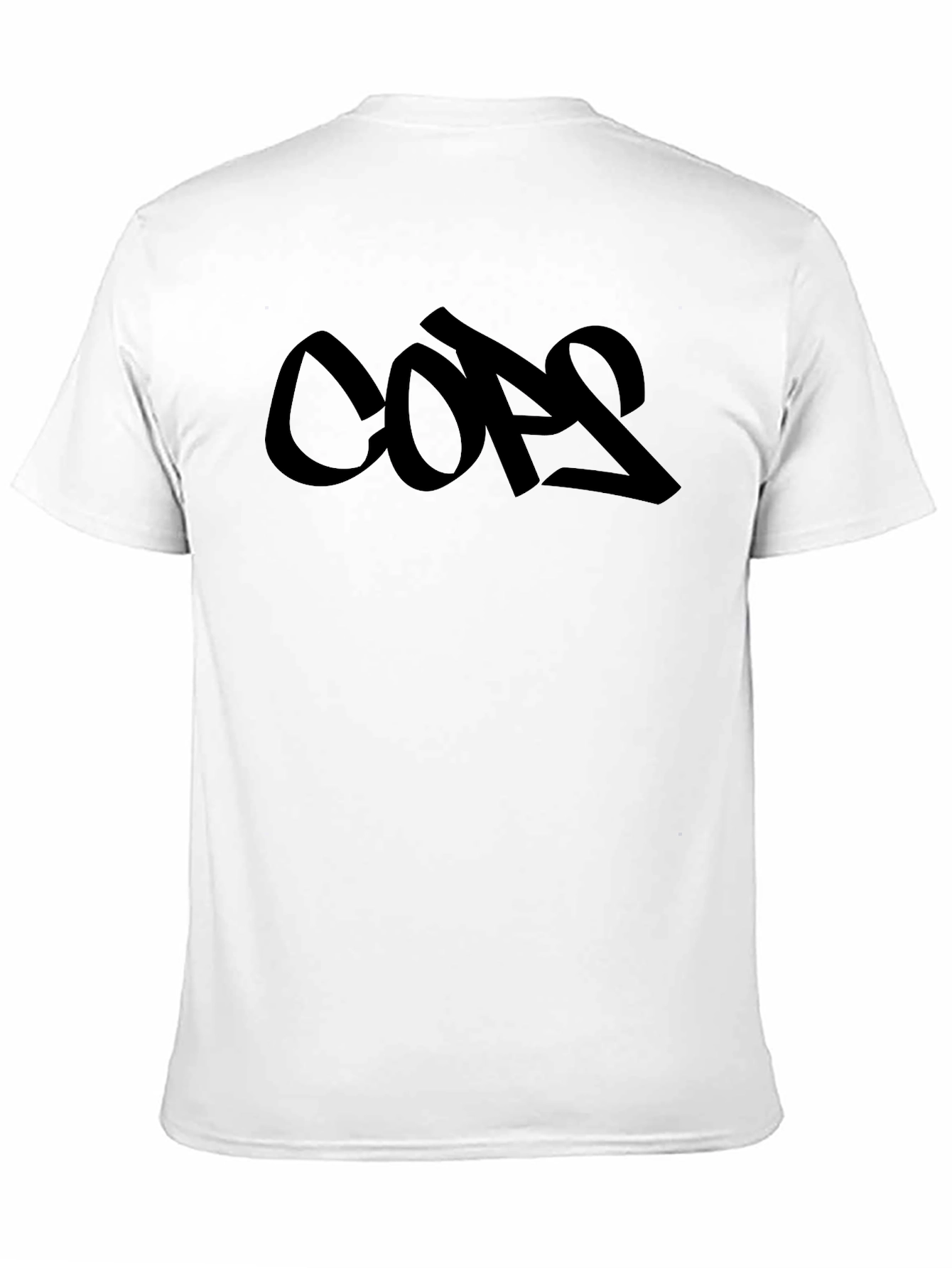 Bold Graphic Black Tee