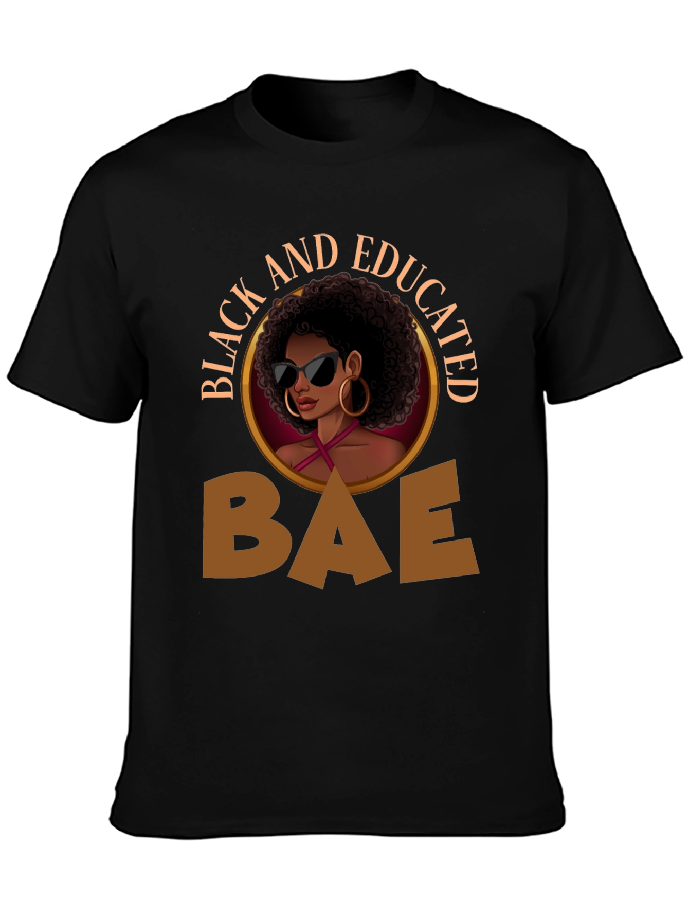 Black and Educated BAE Graphic Tee