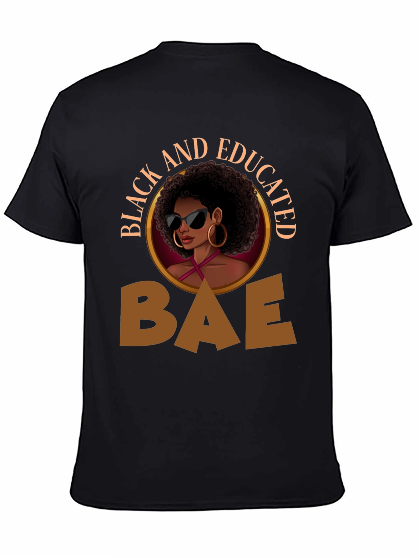 Black and Educated BAE Graphic Tee