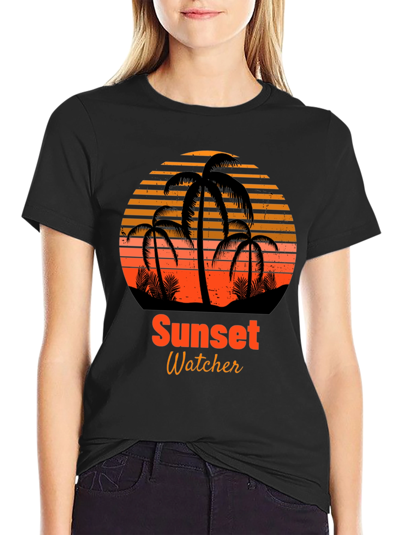 Sunset Watcher Graphic Tee