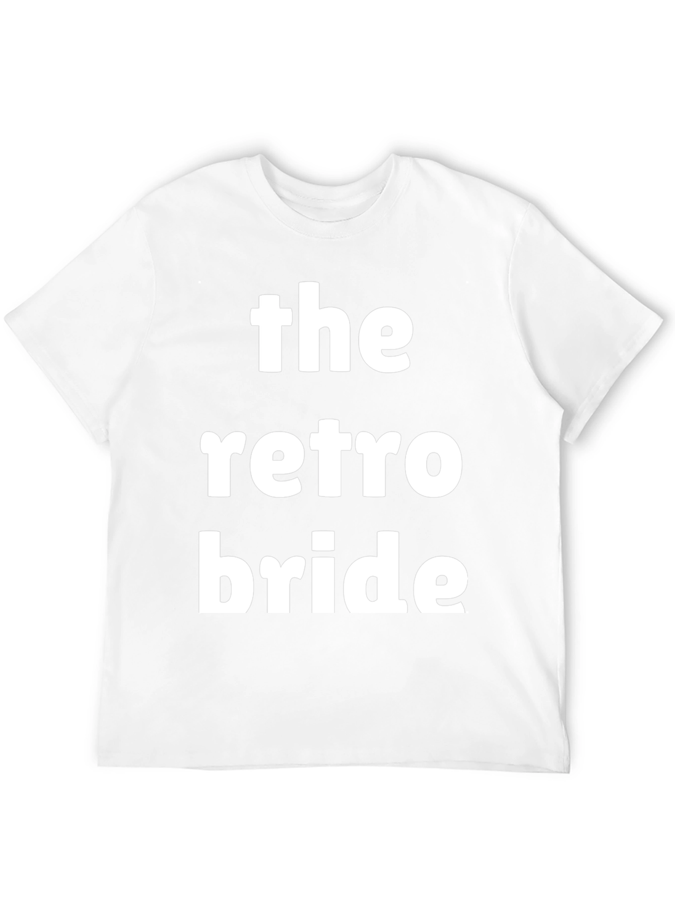 Retro Bride Black Graphic T-Shirt