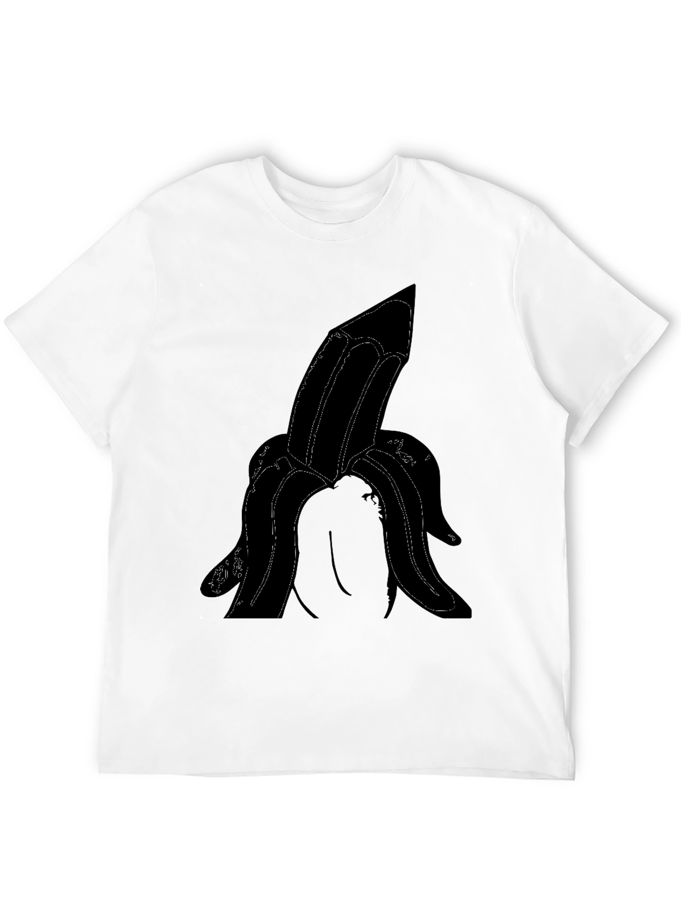 Novelty Banana Graphic Tee - Adult Humor T-Shirt