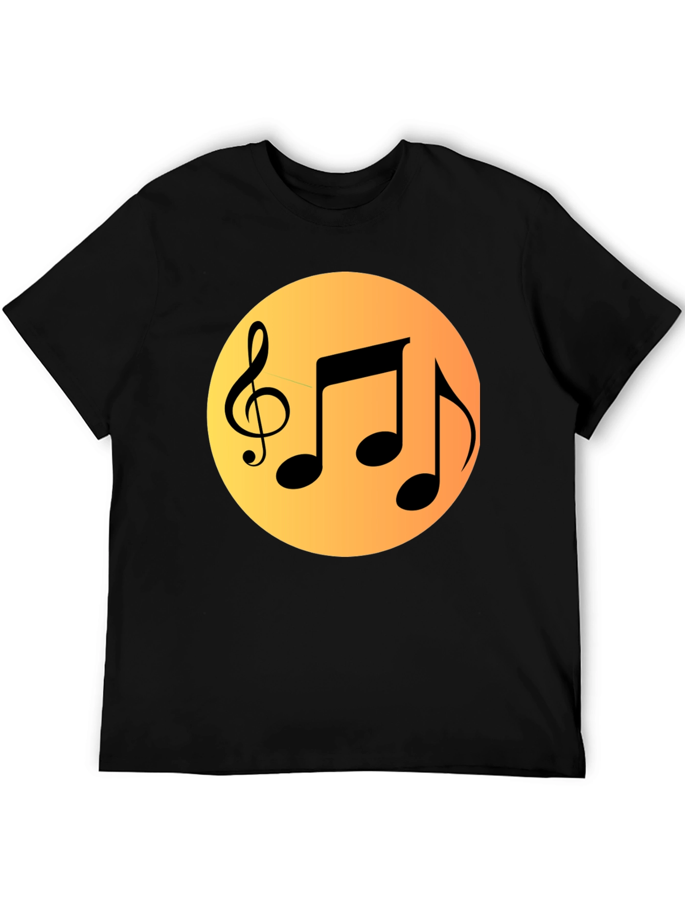 Musical Notes Graphic Tee - Stylish & Comfy!