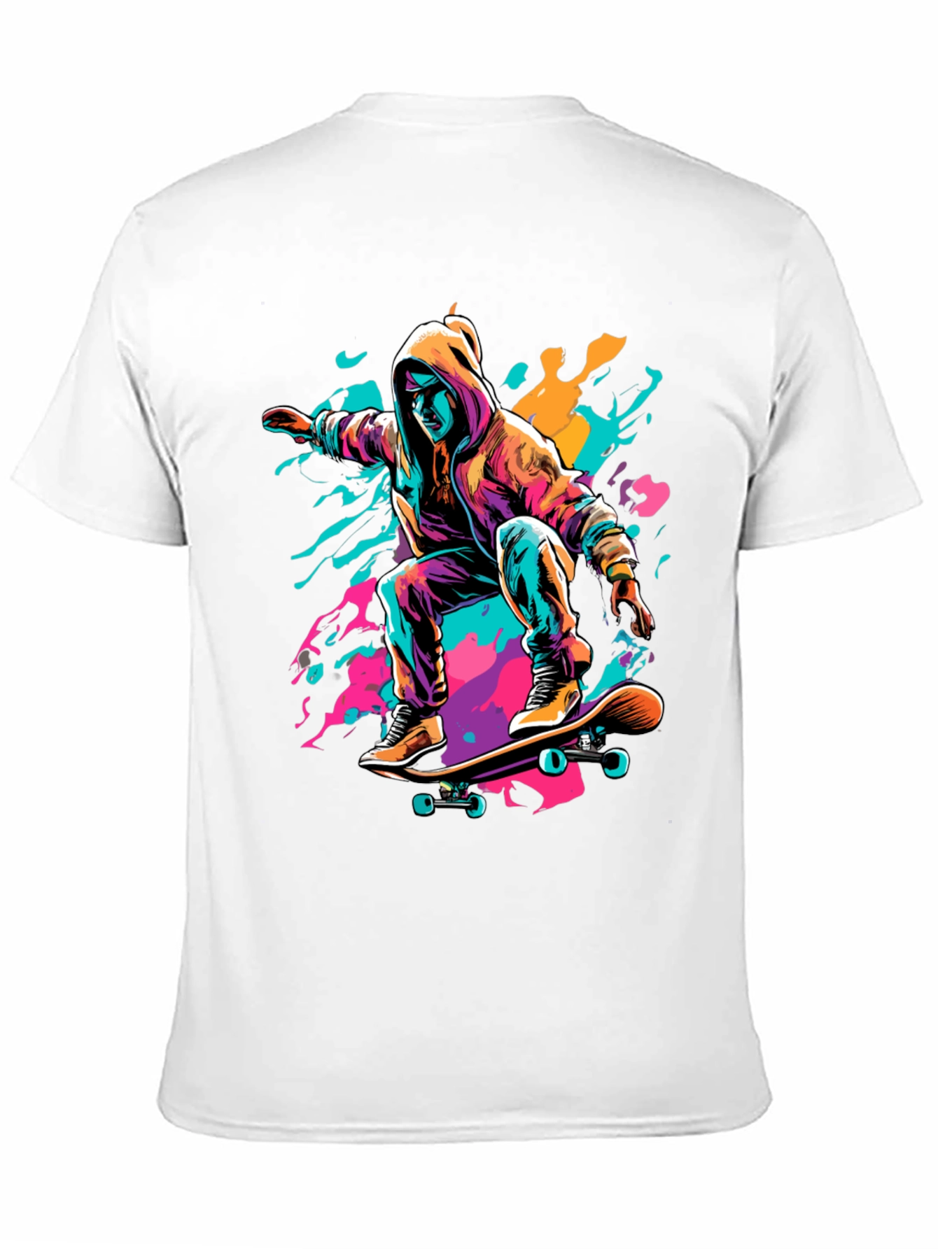Skater Graphic Tee - Cool Urban Style