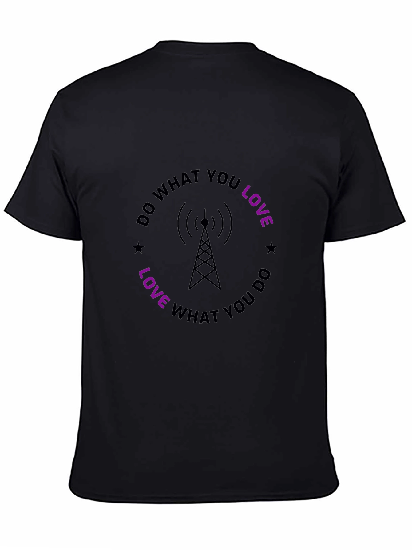 Do What You Love Black T-Shirt
