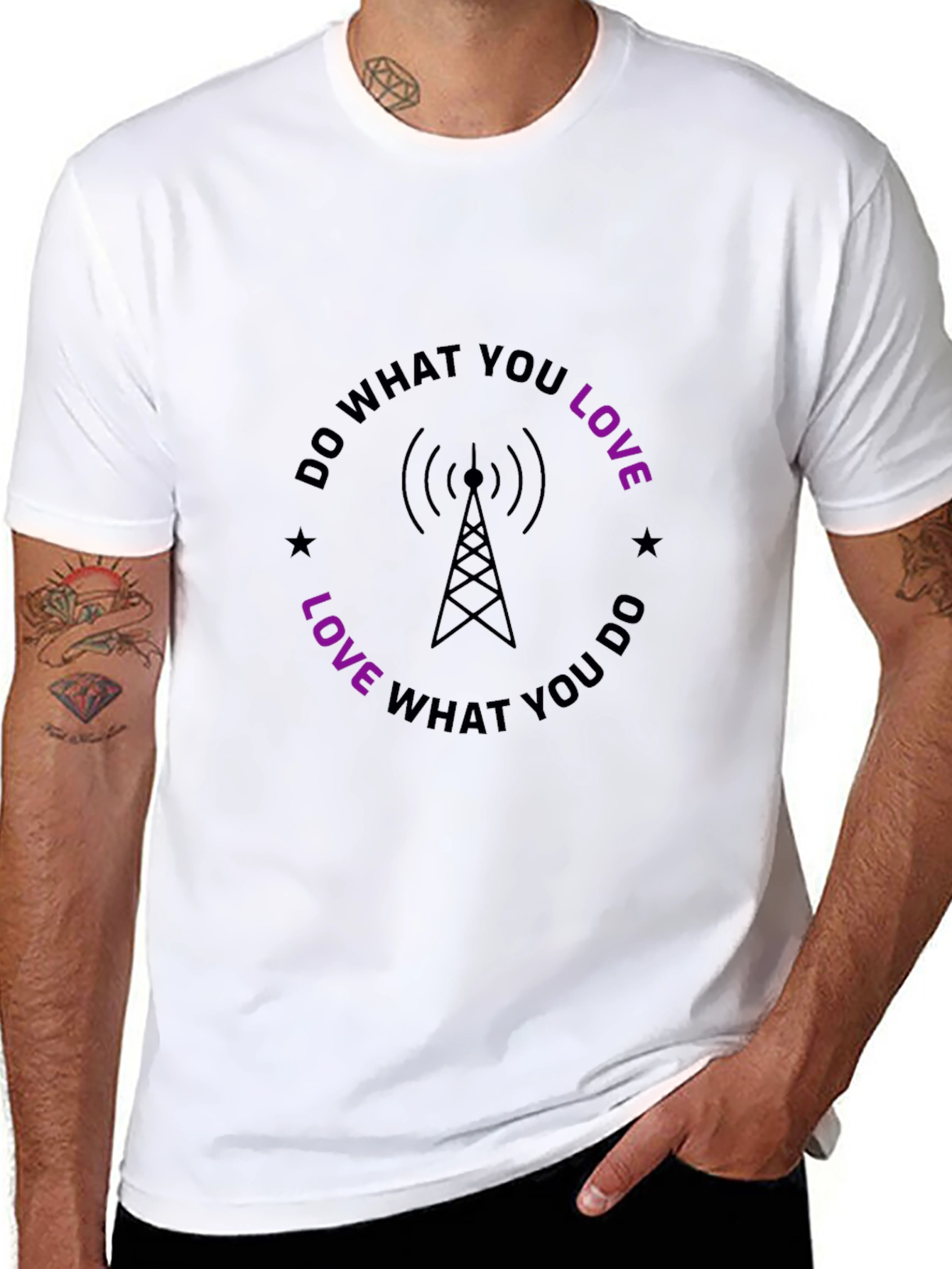 Do What You Love Black T-Shirt
