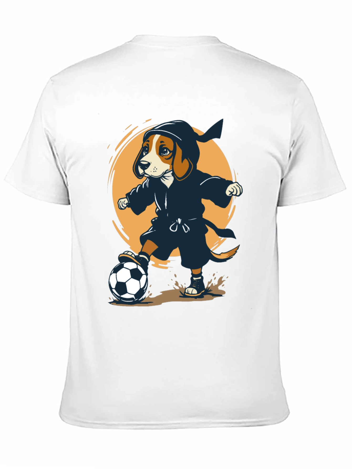 Ninja Beagle Soccer T-Shirt