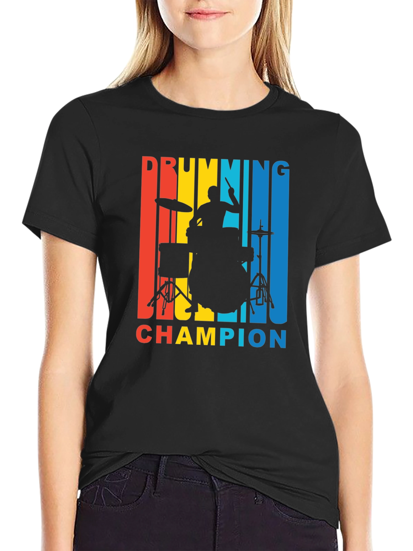 Drumming Champion Retro T-Shirt