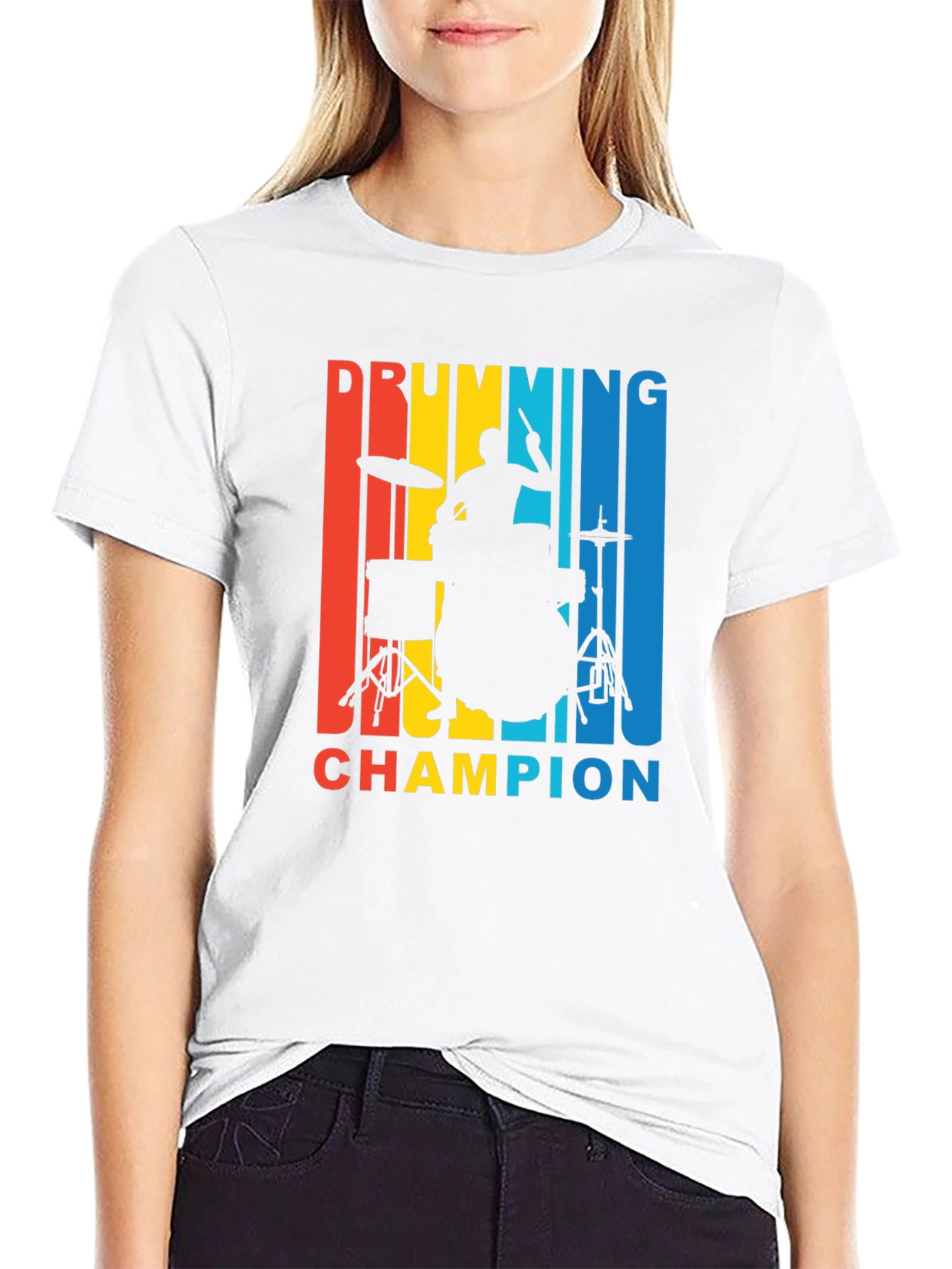 Drumming Champion Retro T-Shirt