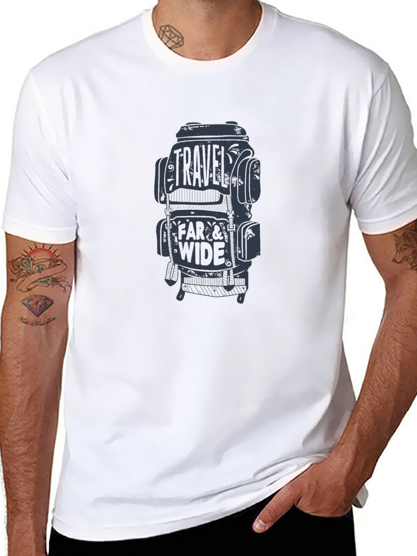 Travel Far & Wide Graphic T-Shirt