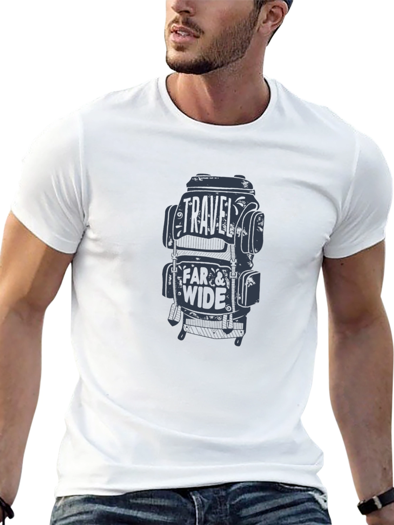 Travel Far & Wide Graphic T-Shirt