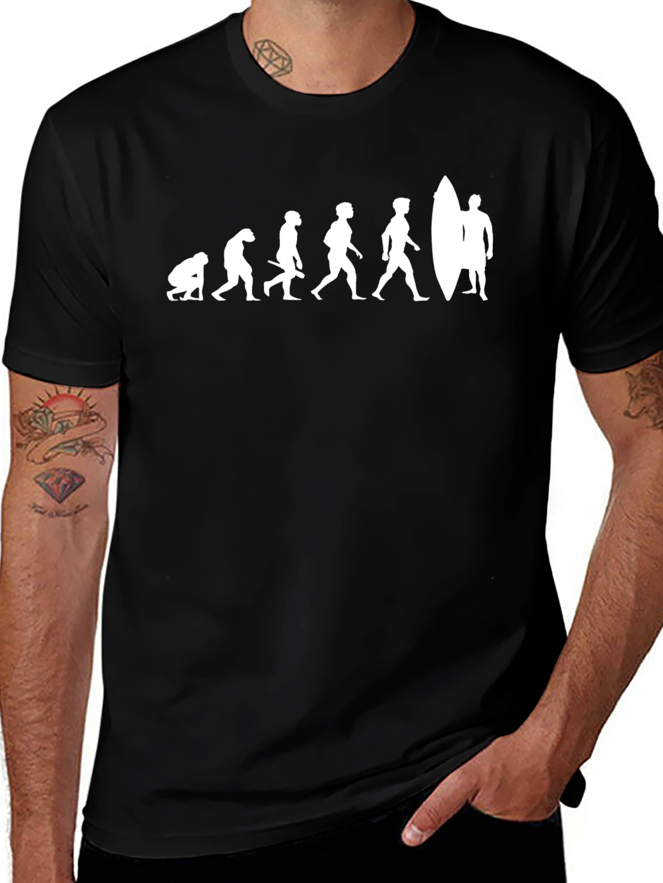 Surfer Evolution T-Shirt