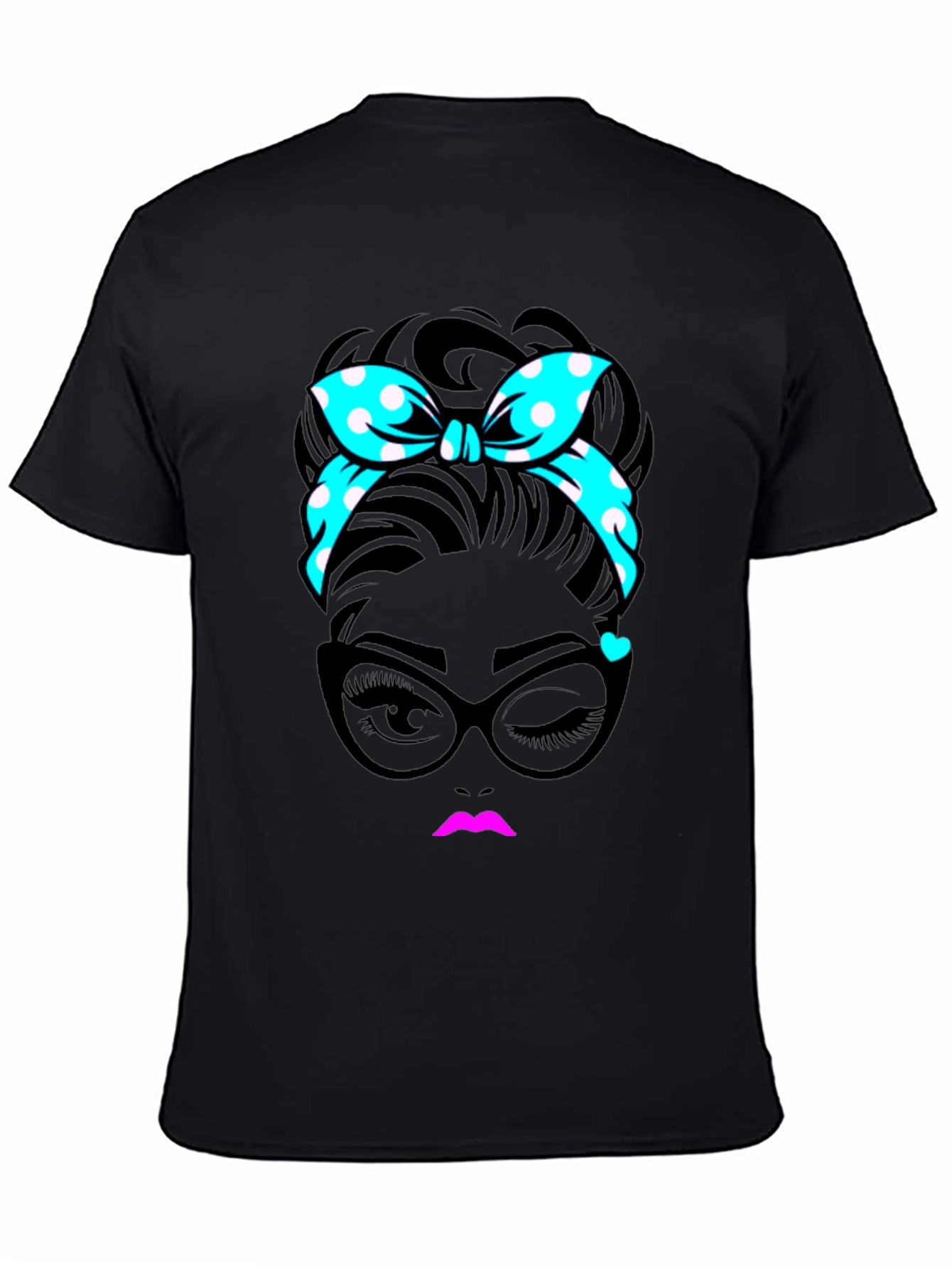 Retro Chic Woman Graphic T-Shirt