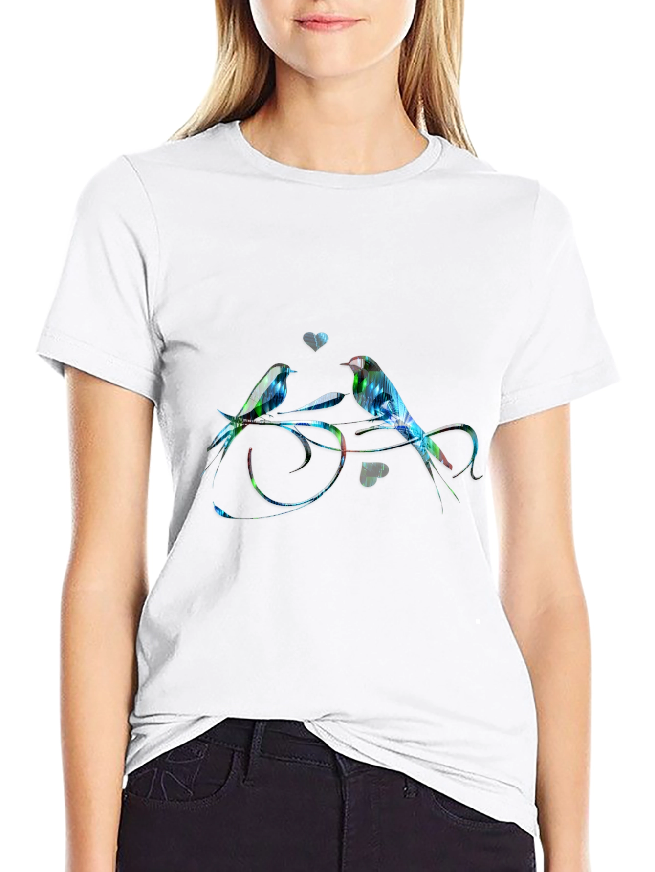 Birds on Branch Graphic Tee