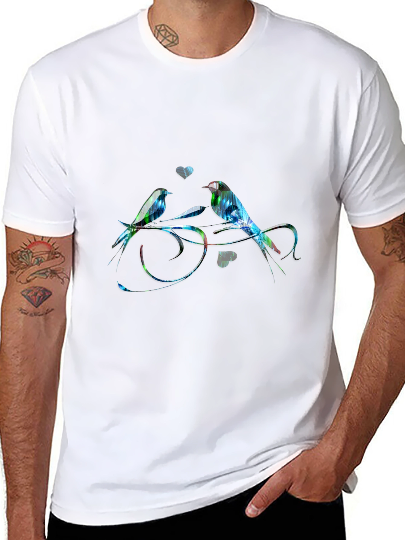 Birds on Branch Graphic Tee