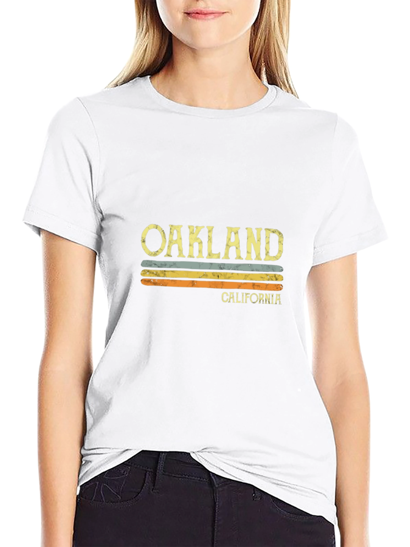 Oakland California Retro Graphic T-Shirt