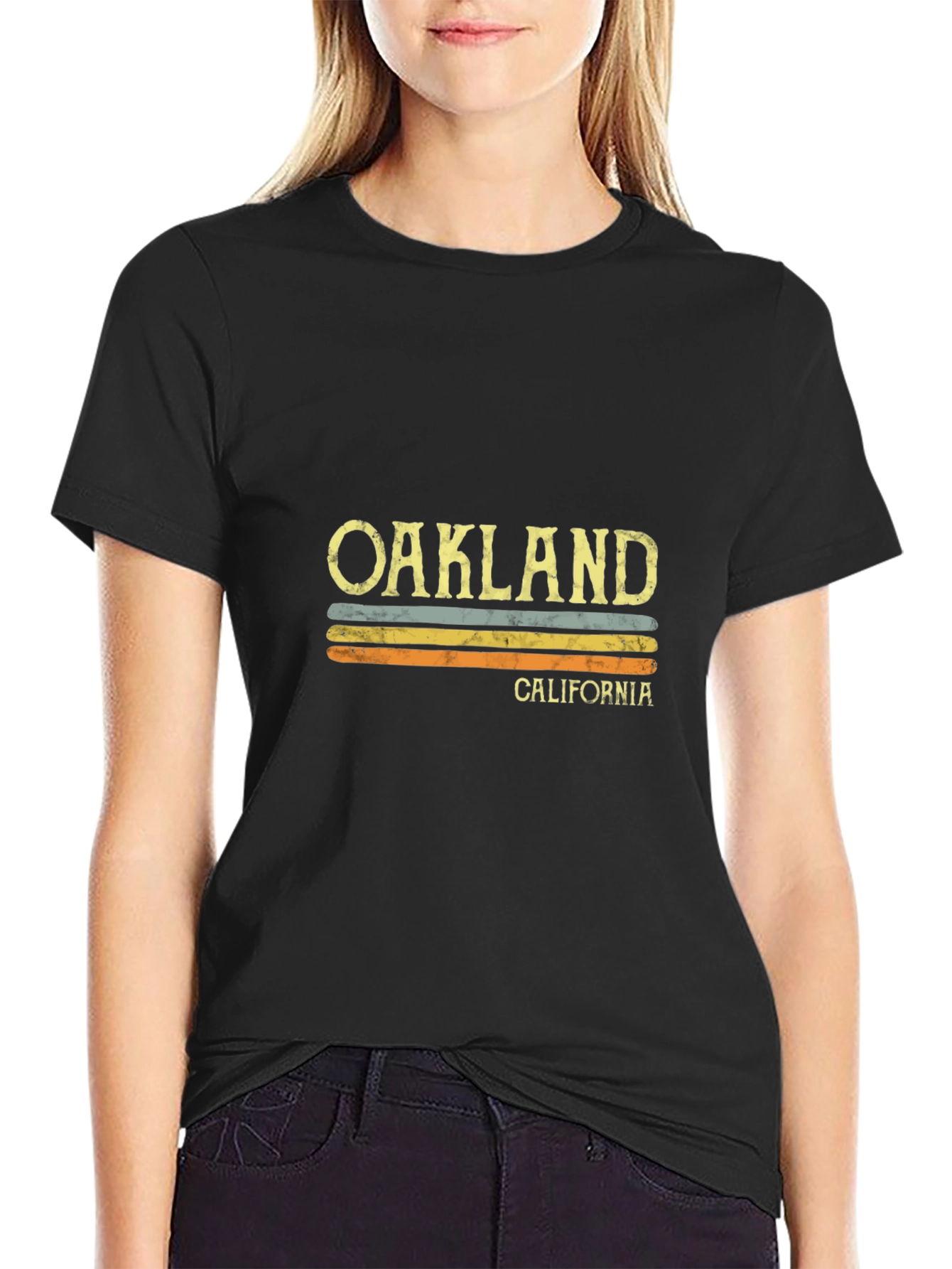 Oakland California Retro Graphic T-Shirt