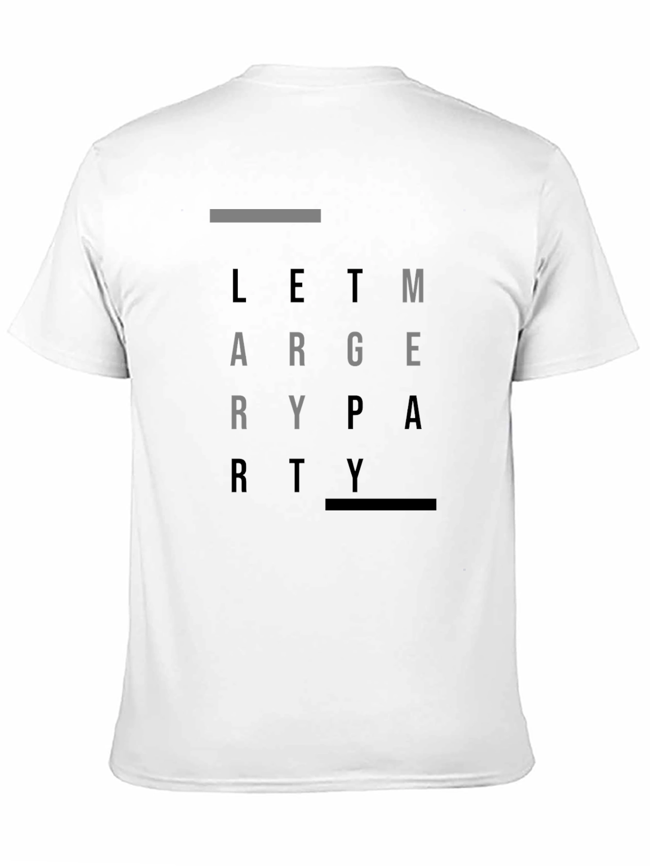 Let Mary Party Black Graphic T-Shirt
