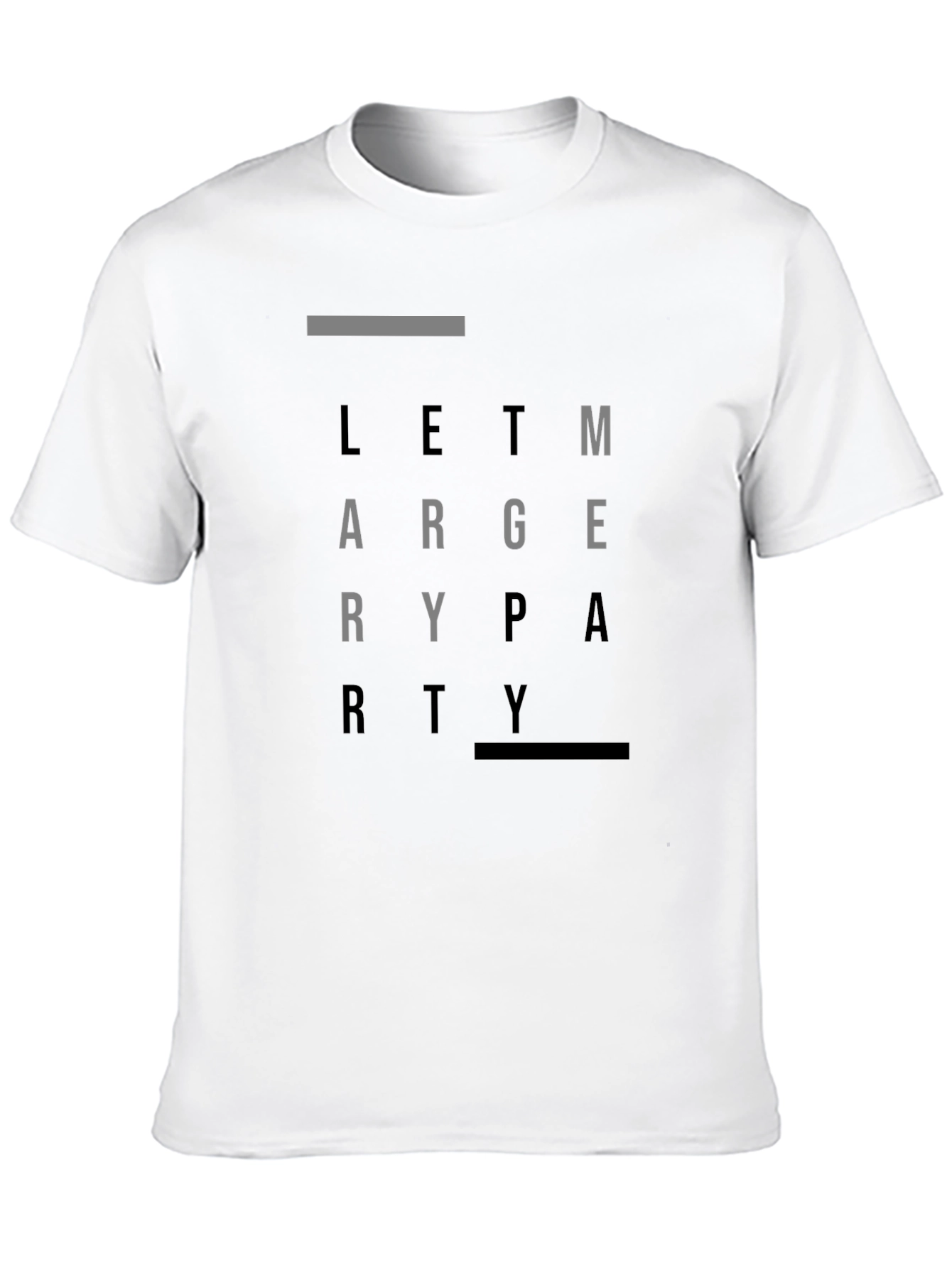 Let Mary Party Black Graphic T-Shirt