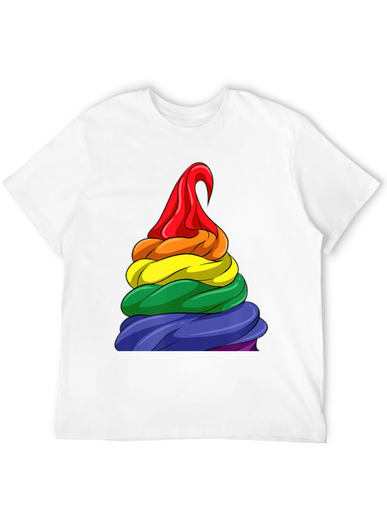Rainbow Swirl T-Shirt - Pride Apparel