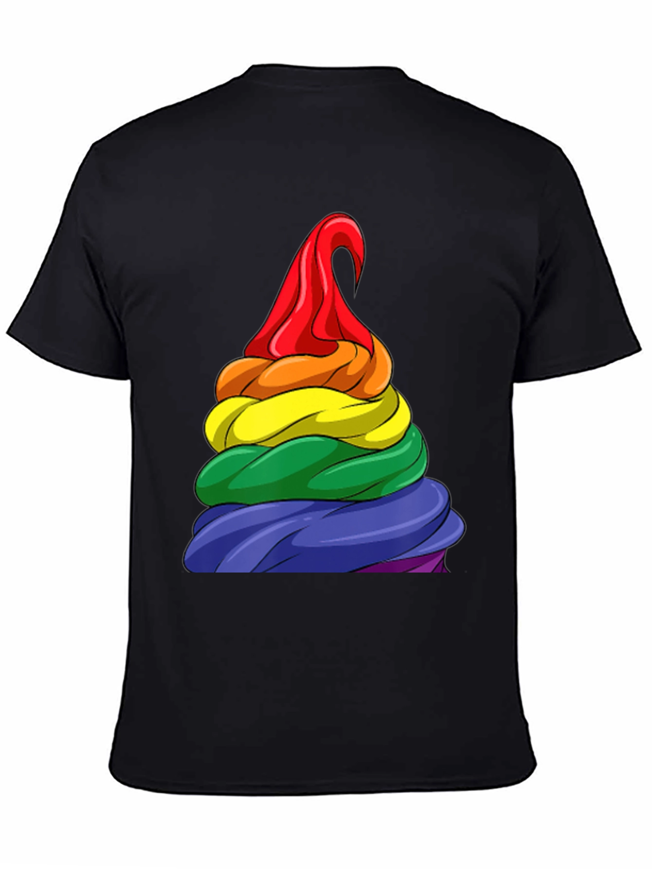 Rainbow Swirl T-Shirt - Pride Apparel