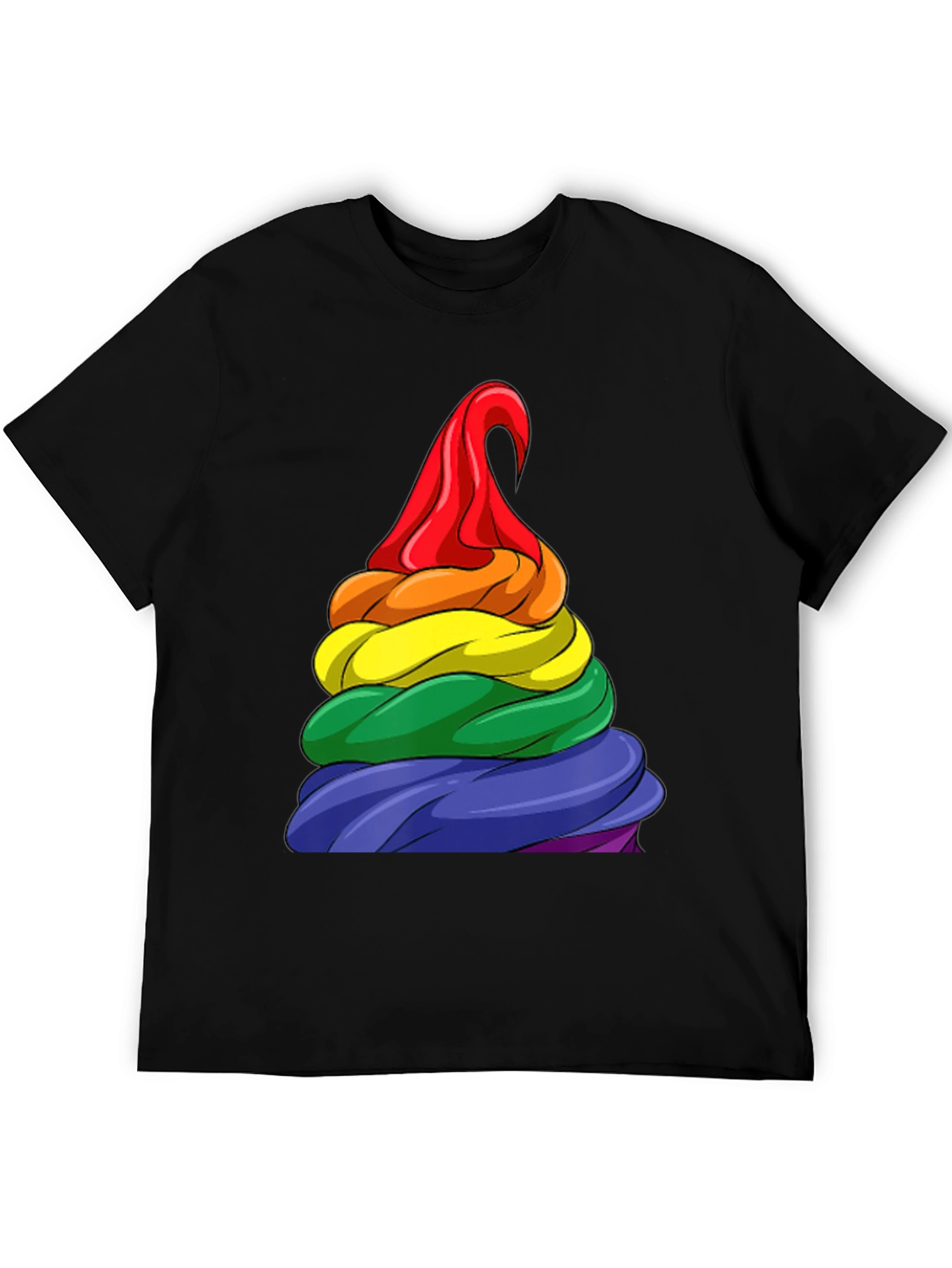 Rainbow Swirl T-Shirt - Pride Apparel