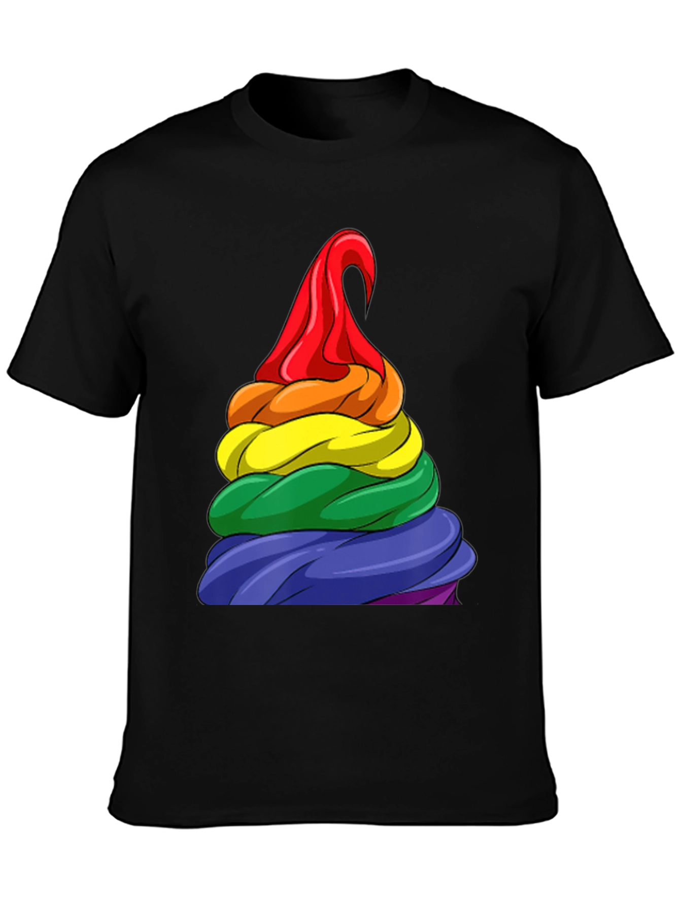 Rainbow Swirl T-Shirt - Pride Apparel