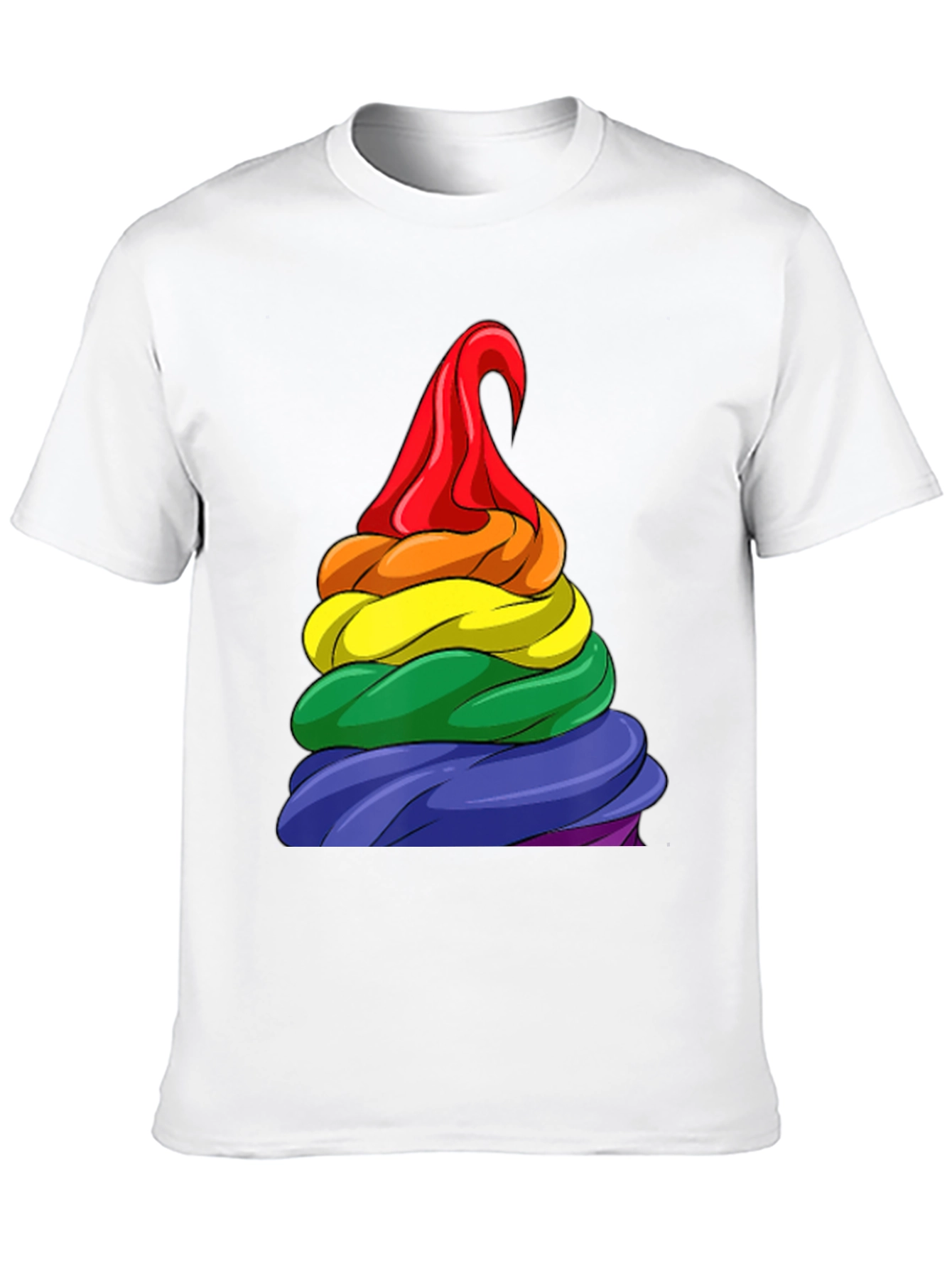 Rainbow Swirl T-Shirt - Pride Apparel