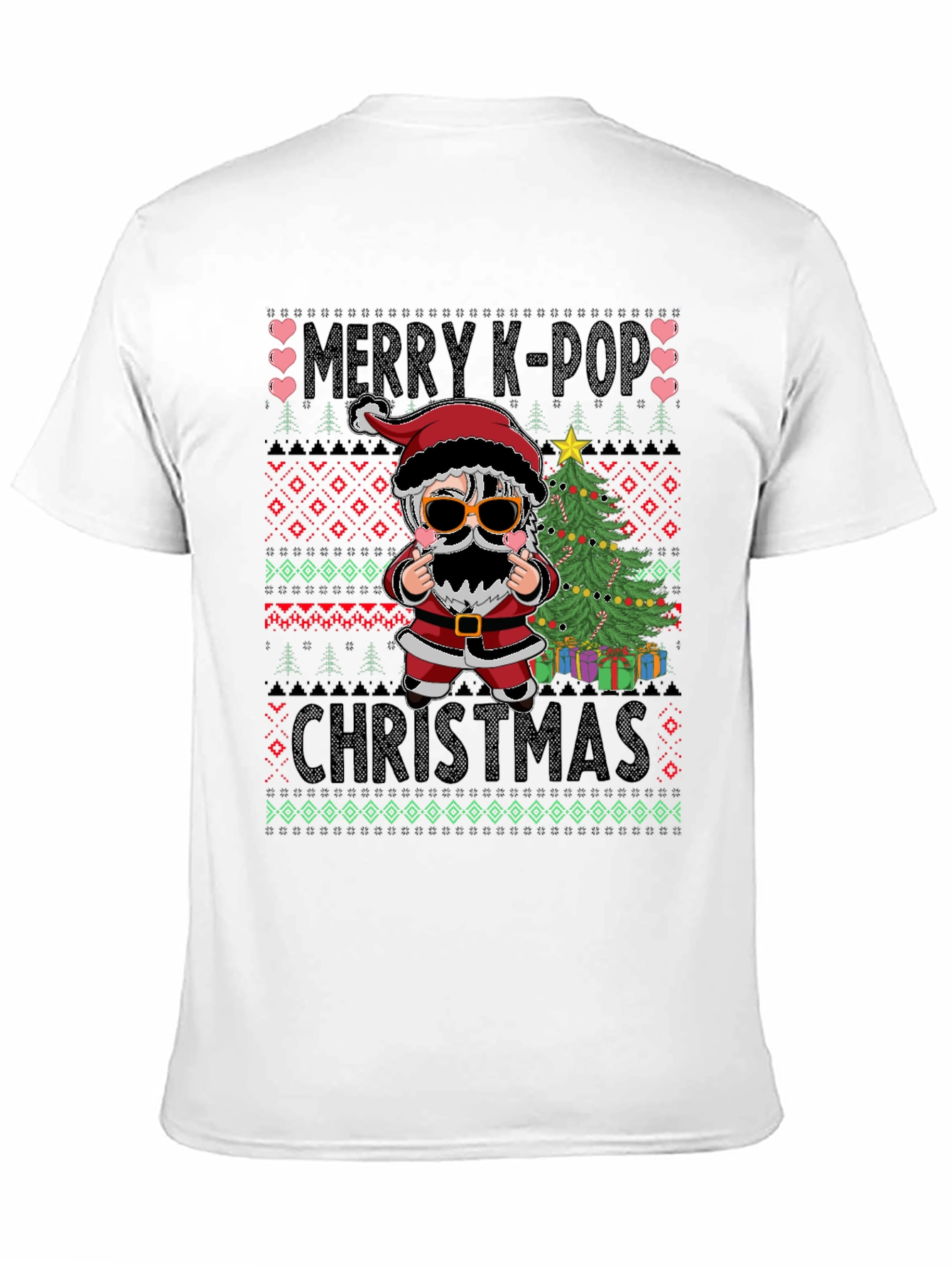 Merry K-Pop Christmas Ugly Sweater T-Shirt