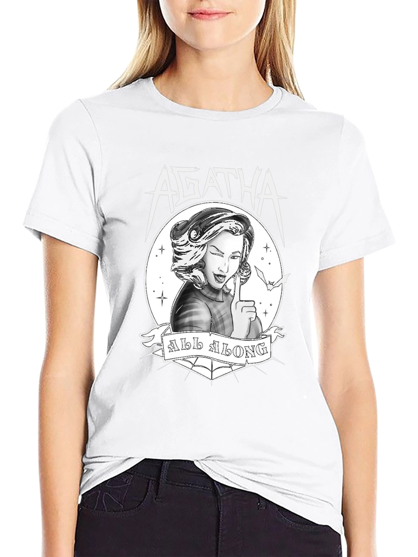 Agatha All Along Graphic Tee