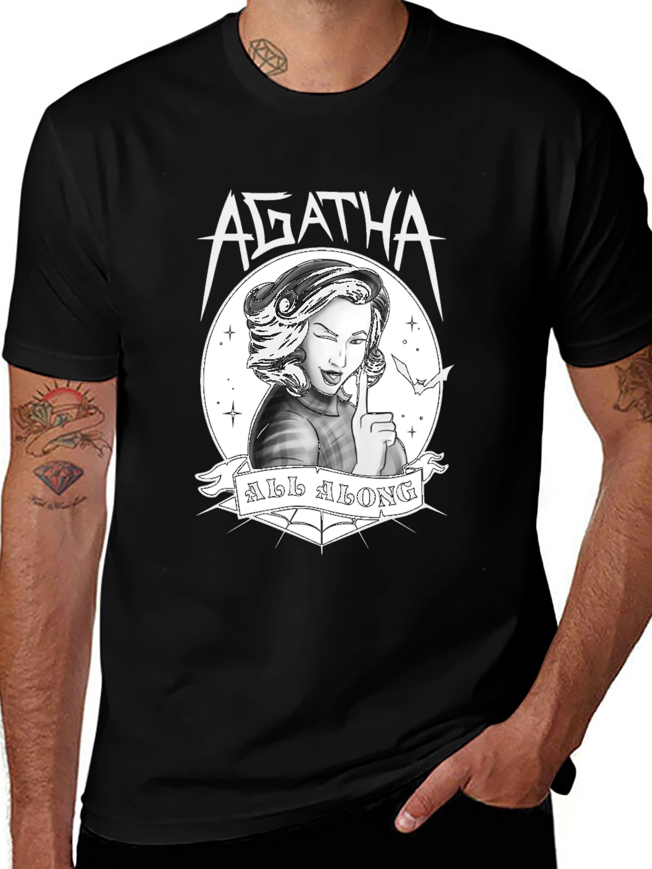Agatha All Along Graphic Tee