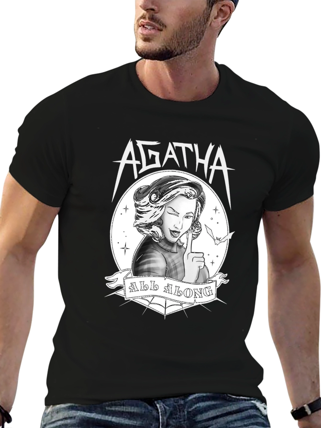 Agatha All Along Graphic Tee