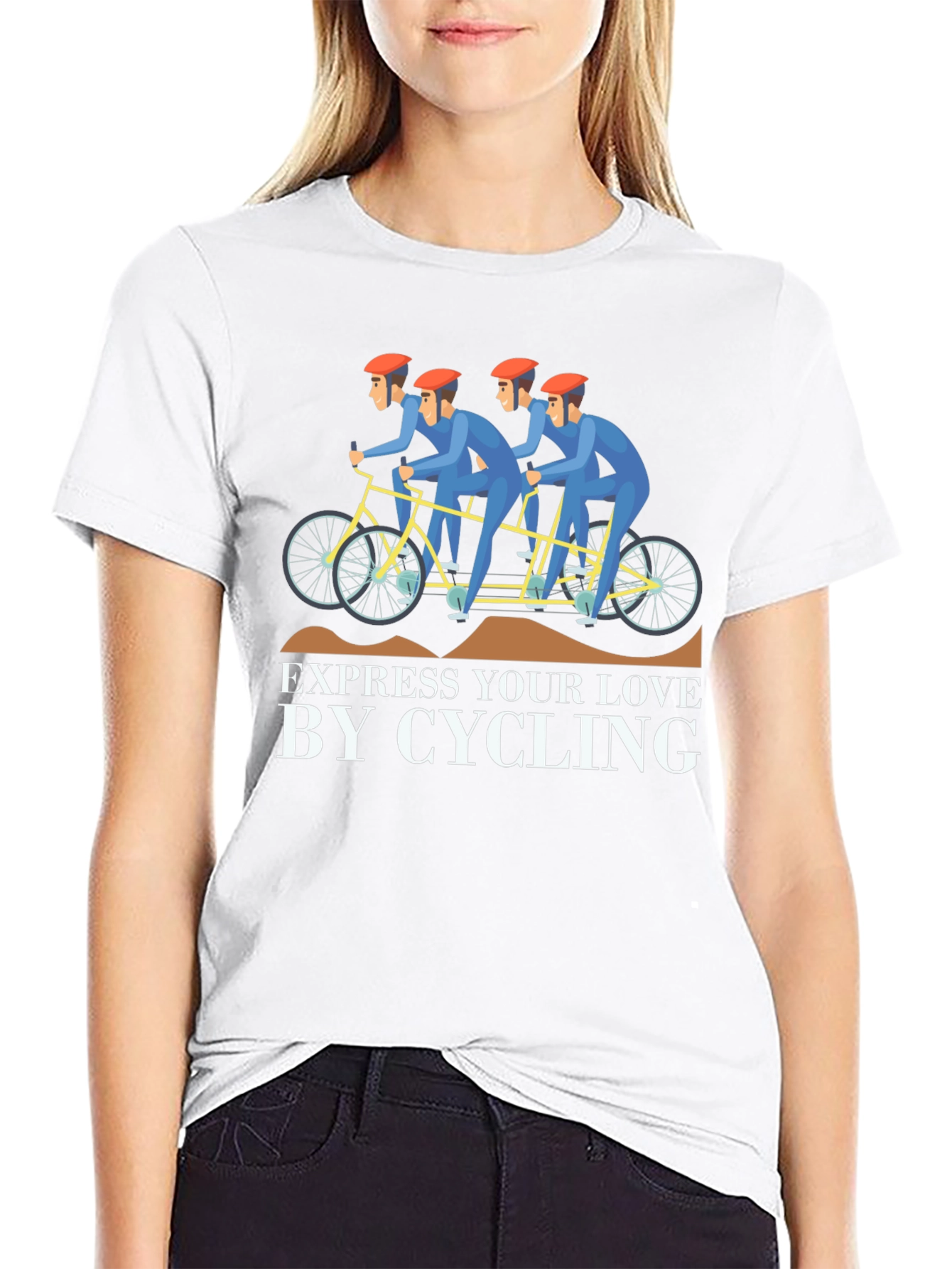 Express Your Love by Cycling T-Shirt