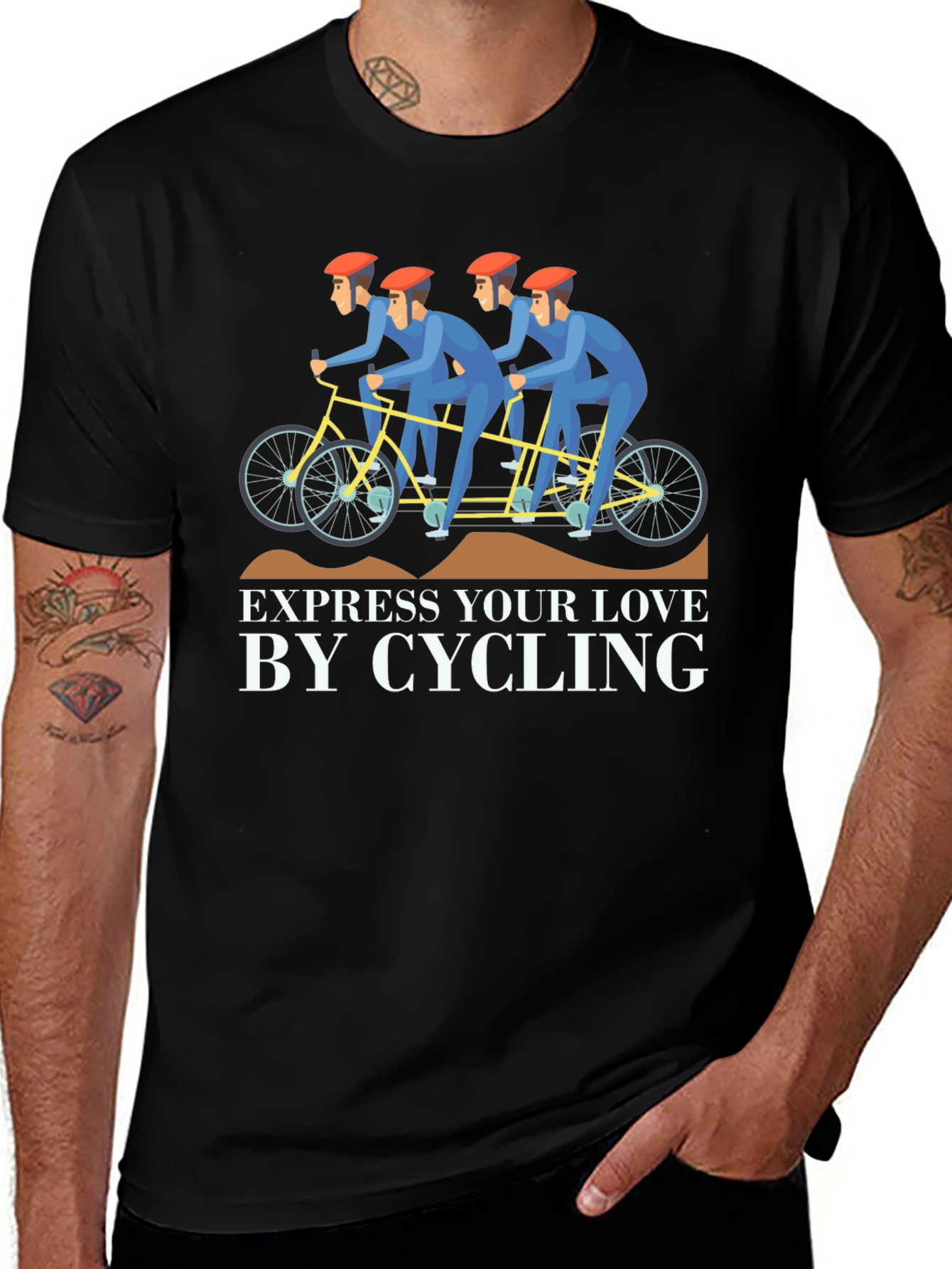 Express Your Love by Cycling T-Shirt
