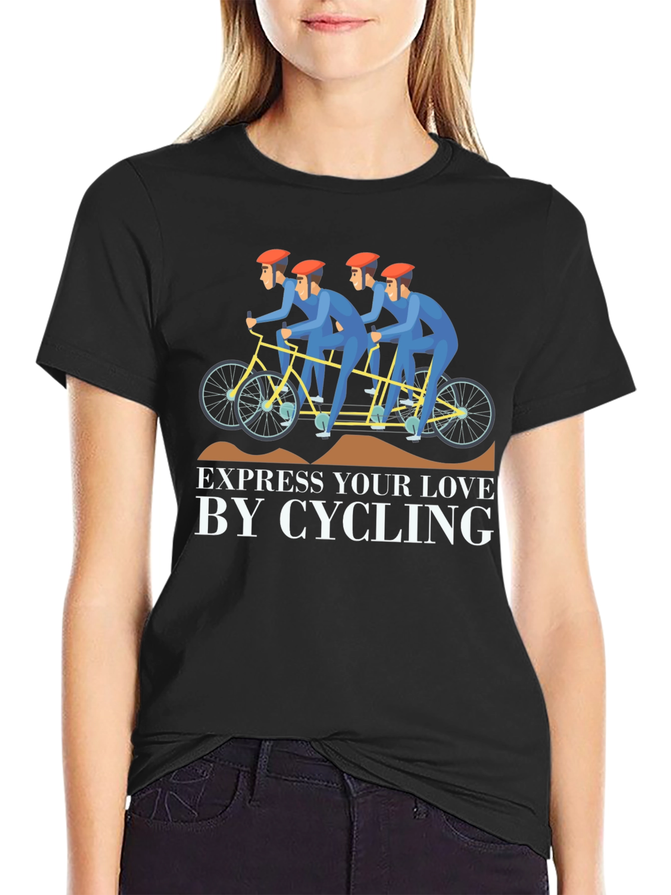 Express Your Love by Cycling T-Shirt