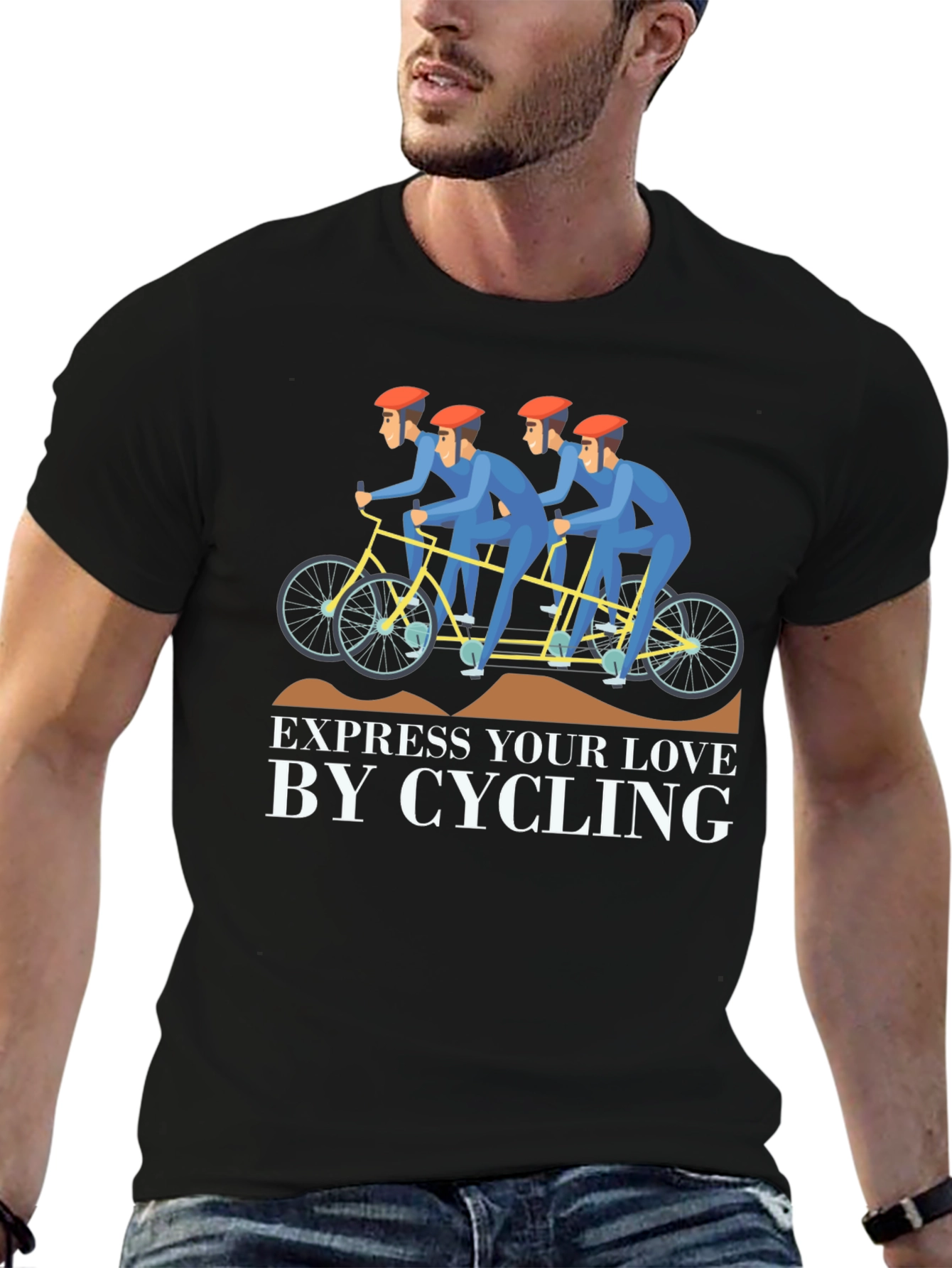 Express Your Love by Cycling T-Shirt