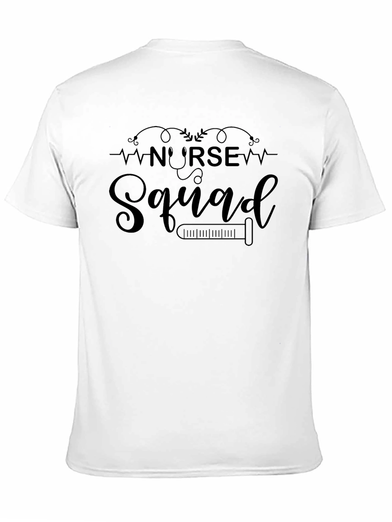 Nurse Squad T-Shirt - Black Graphic Tee