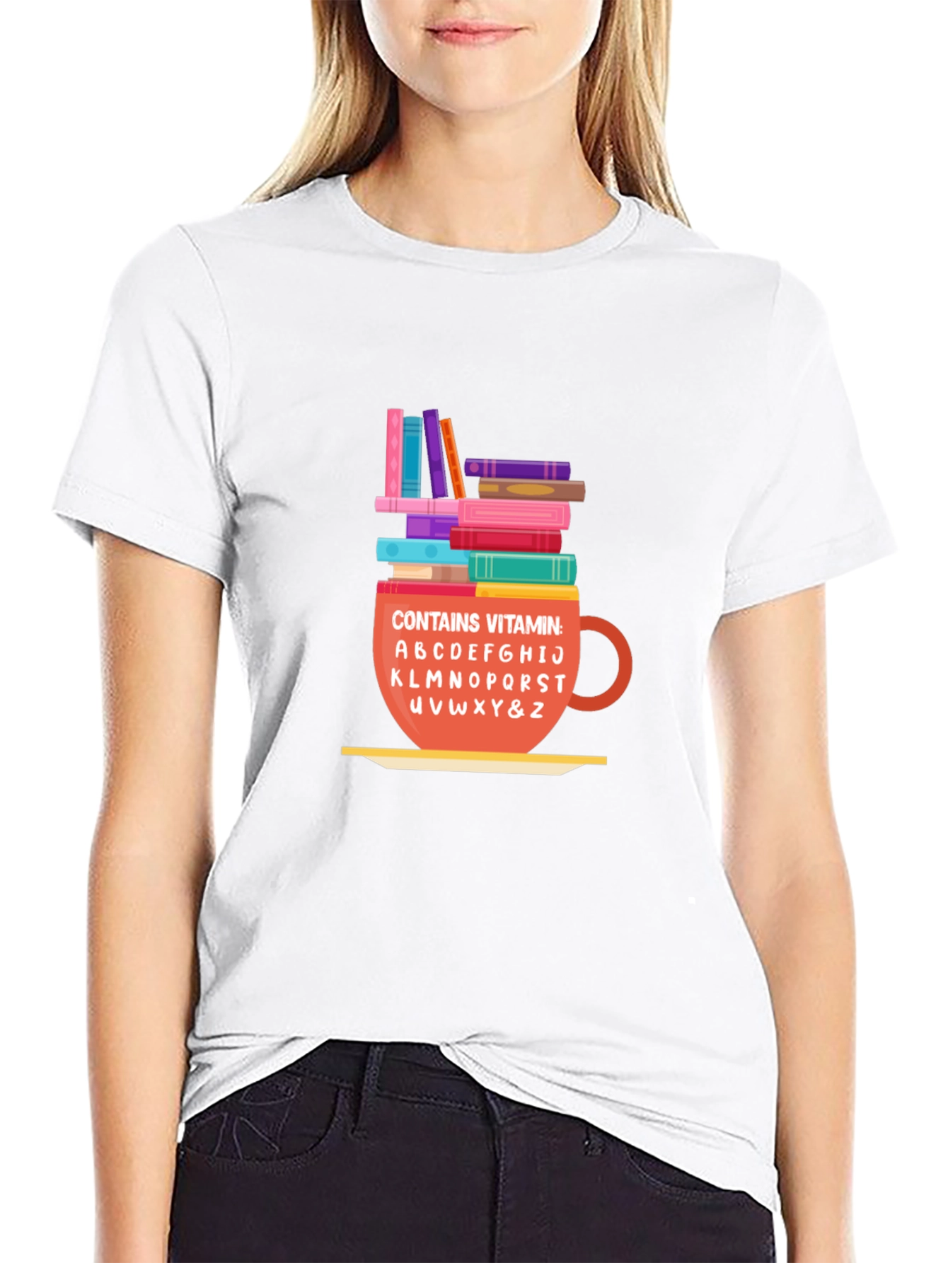 Vitamin A-Z Book Lover T-Shirt
