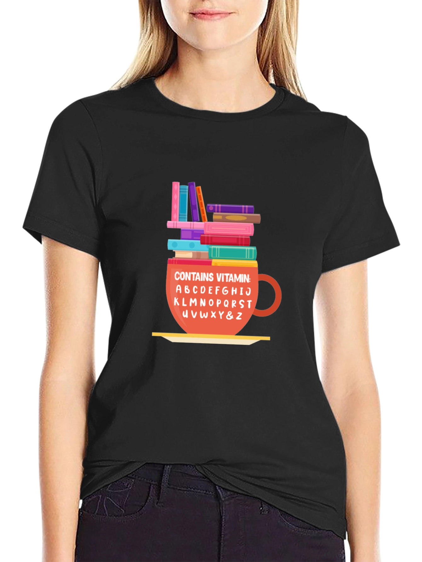 Vitamin A-Z Book Lover T-Shirt