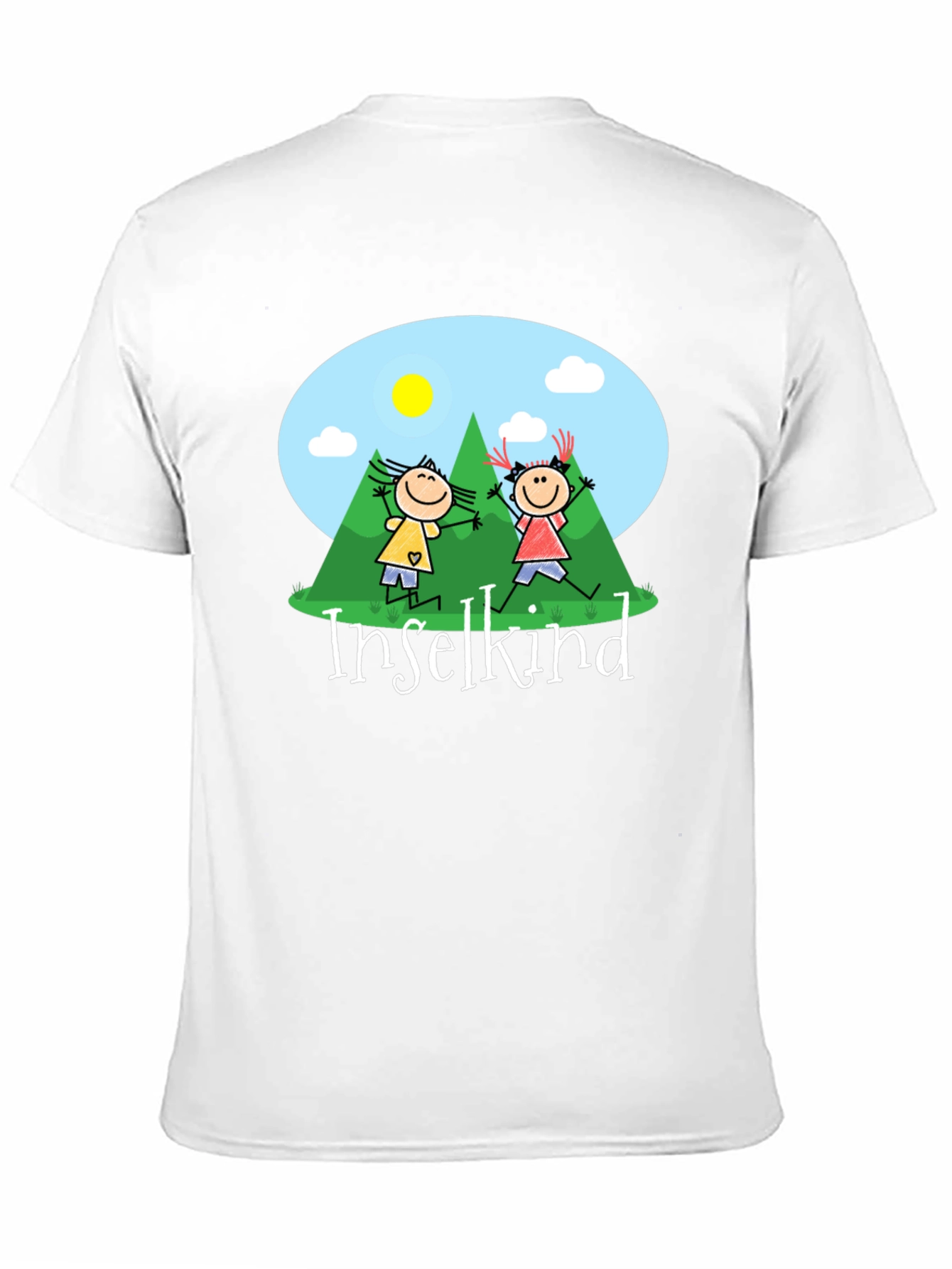 Island Child Graphic Tee - Black Unisex T-Shirt