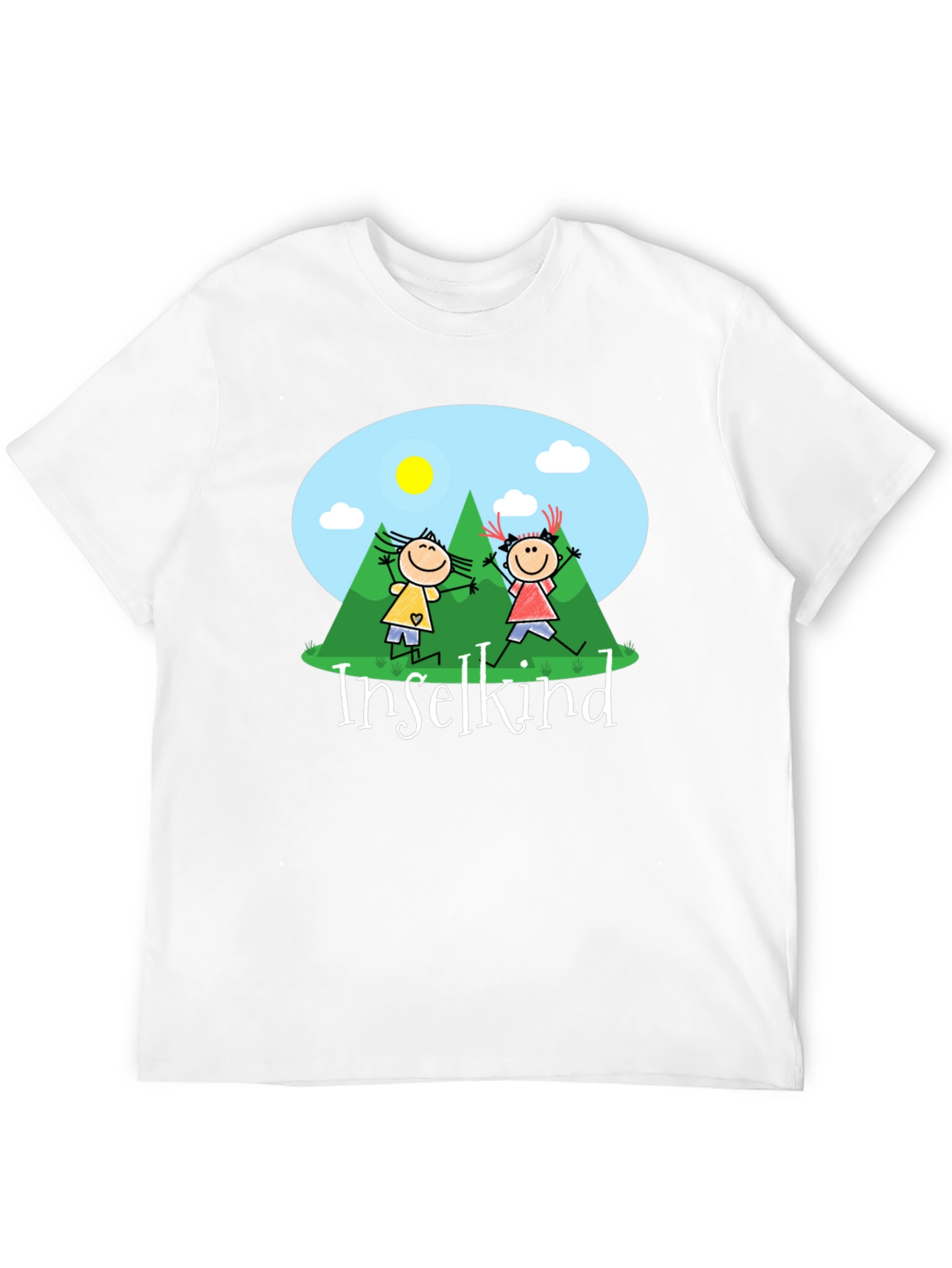 Island Child Graphic Tee - Black Unisex T-Shirt