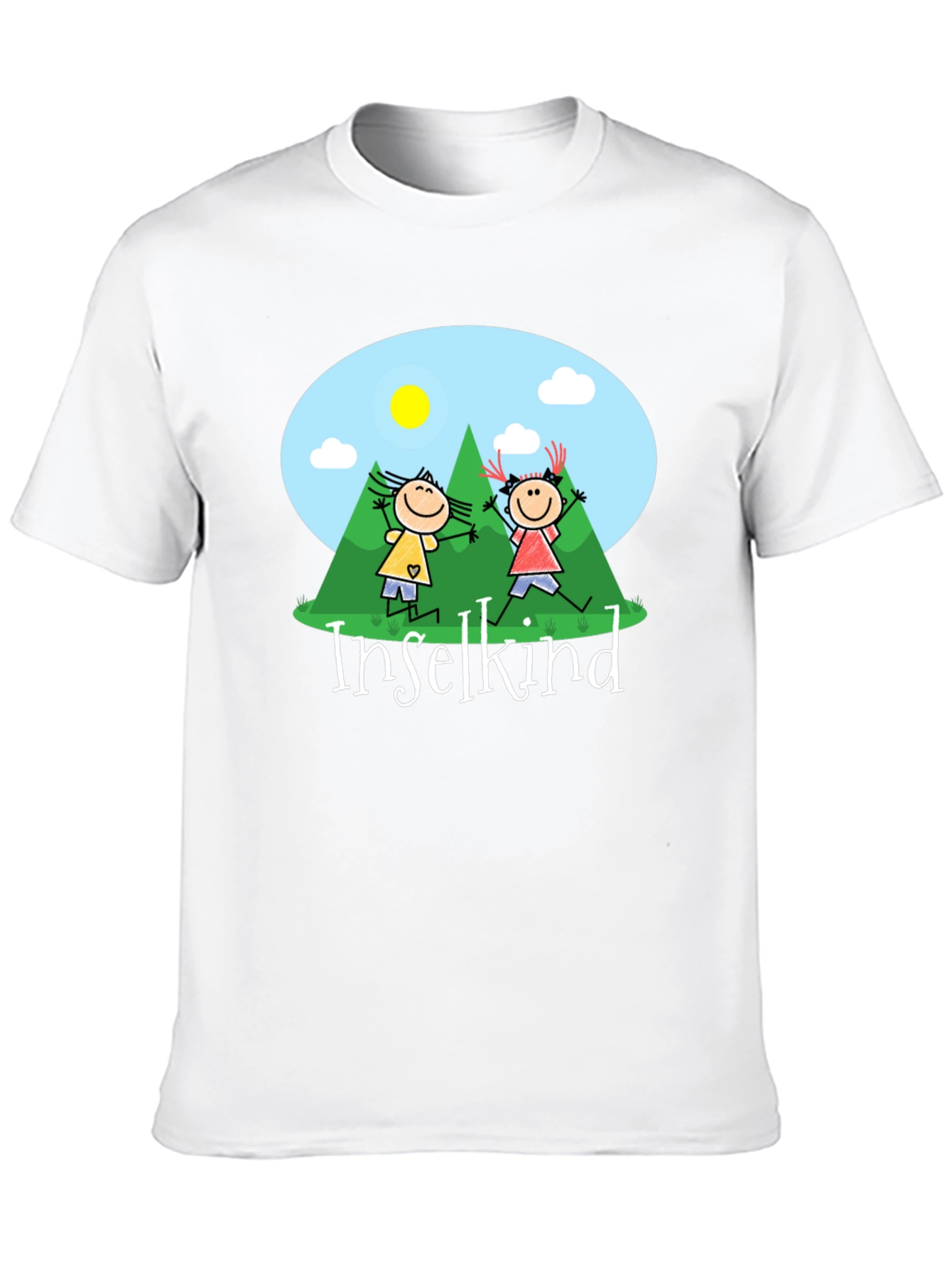 Island Child Graphic Tee - Black Unisex T-Shirt