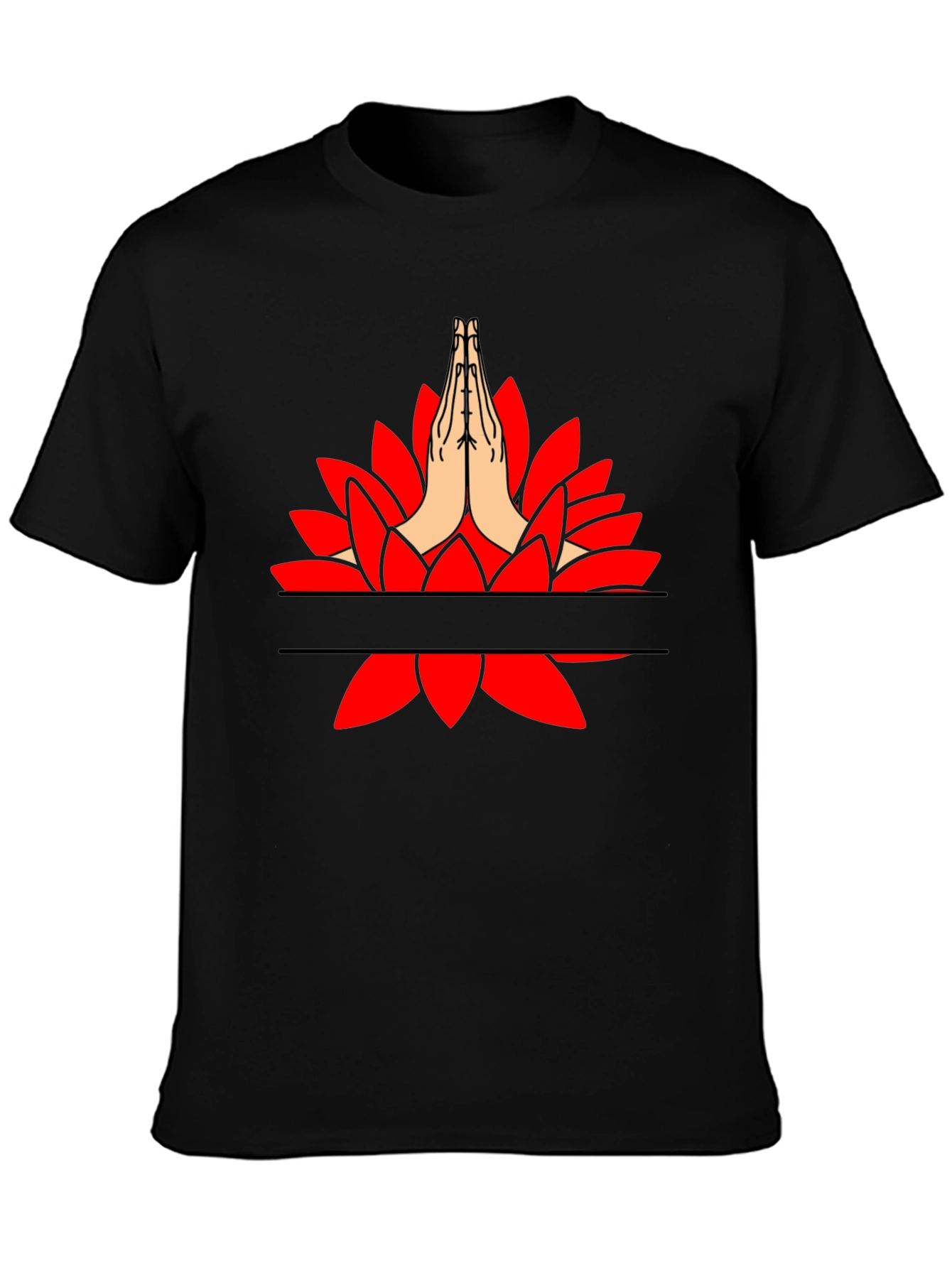 Namaste Lotus Graphic Tee