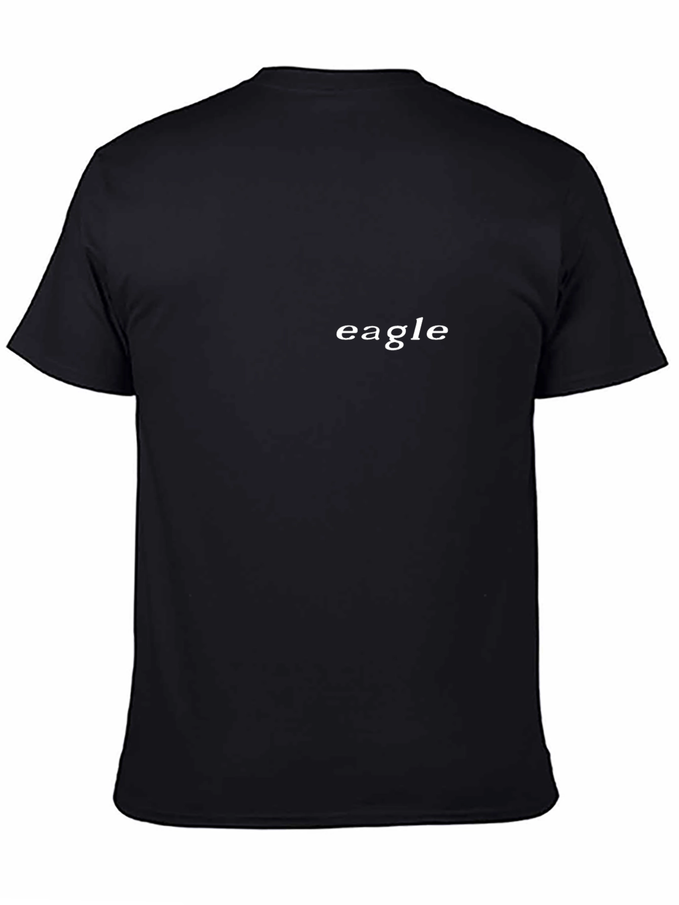 Mens Black eagle Graphic Tee