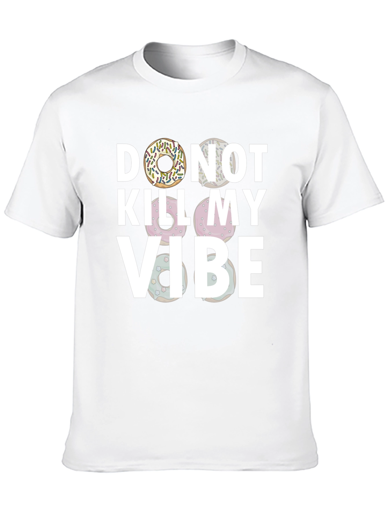 Donut Kill My Vibe Graphic T-Shirt